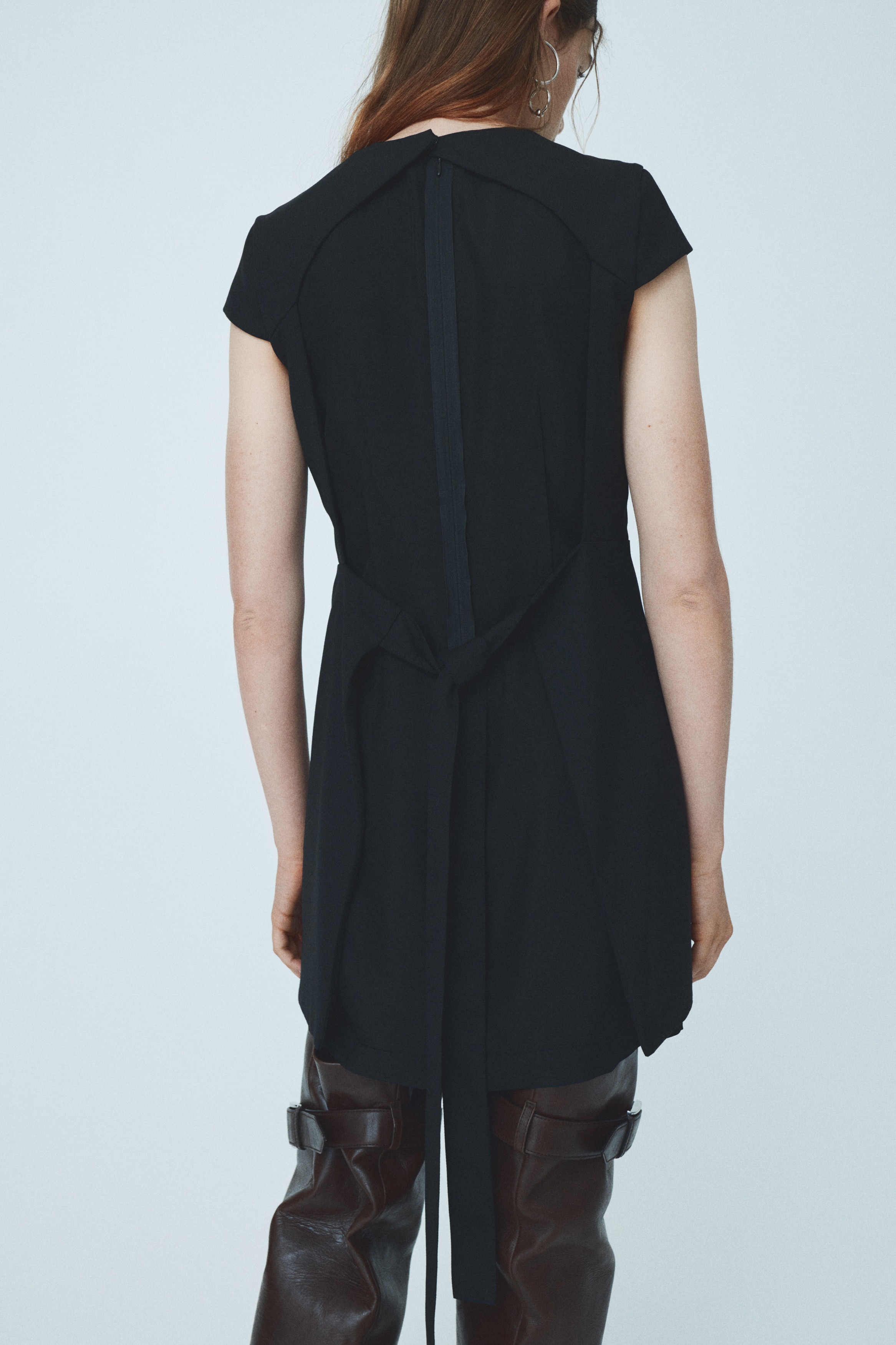 Layered mini dress