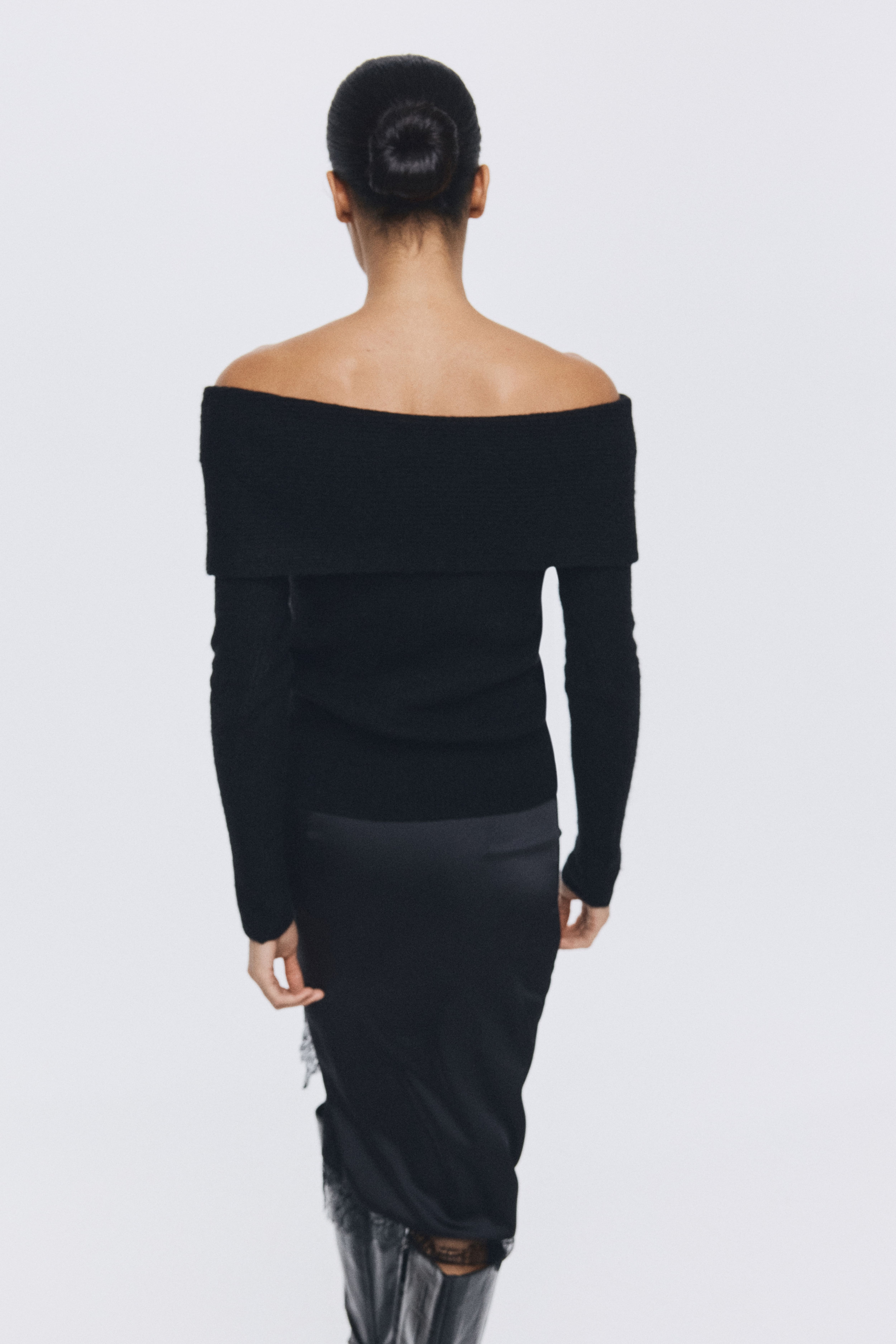 Off-the-Shoulder Sweater