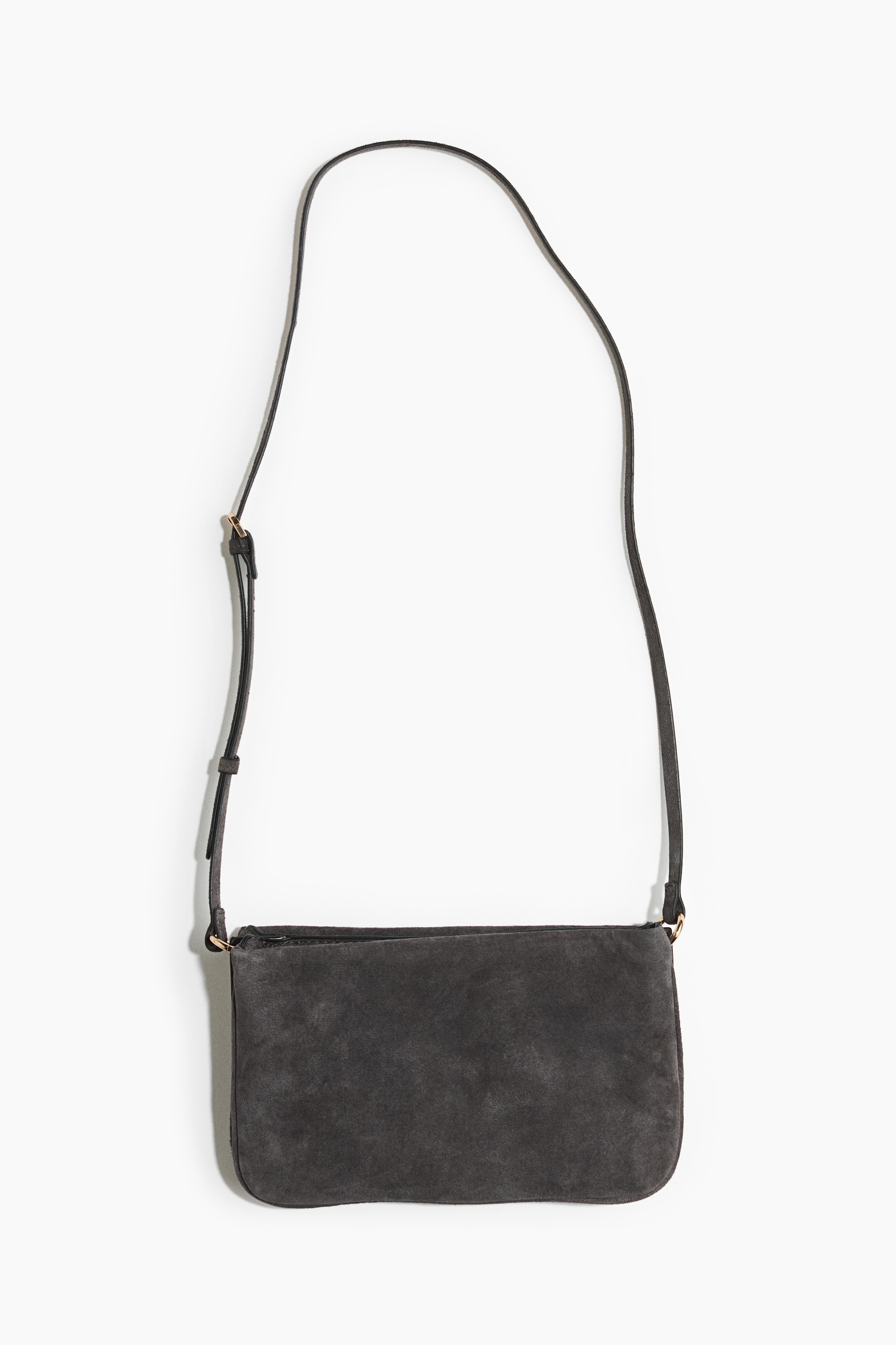 Sac crossbody en cuir veloursModèle