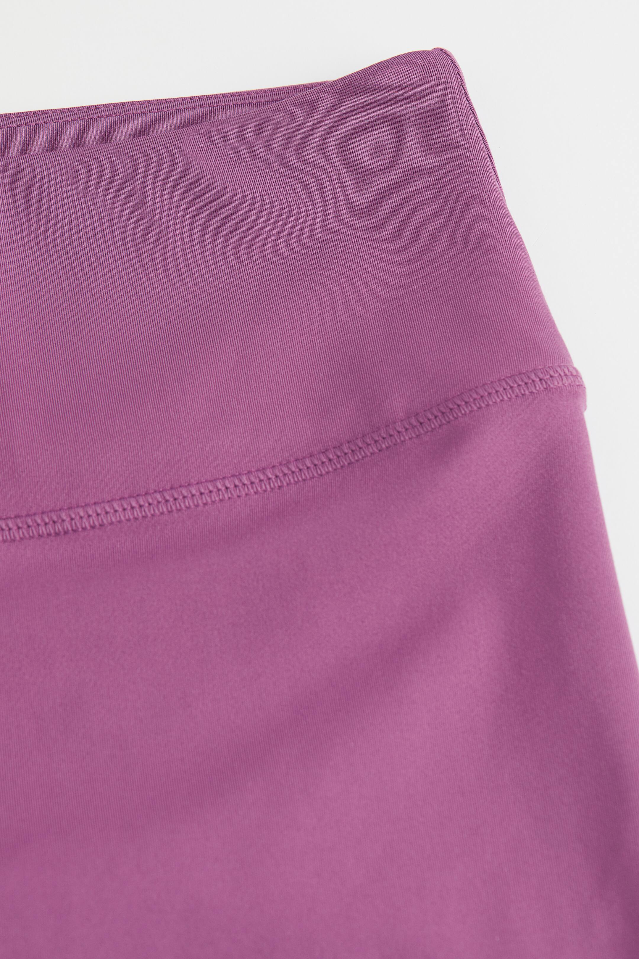 View larger image: High Waist Sports leggings - Purple - Ladies | H&M IN 2