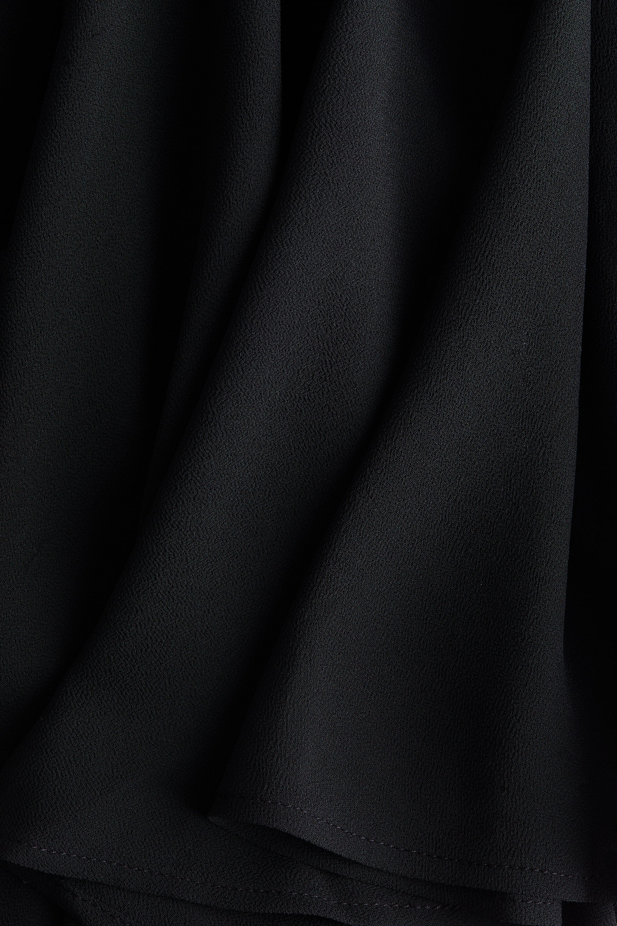 View larger image: Flounced Blouse - Black - Ladies | H&M US 5