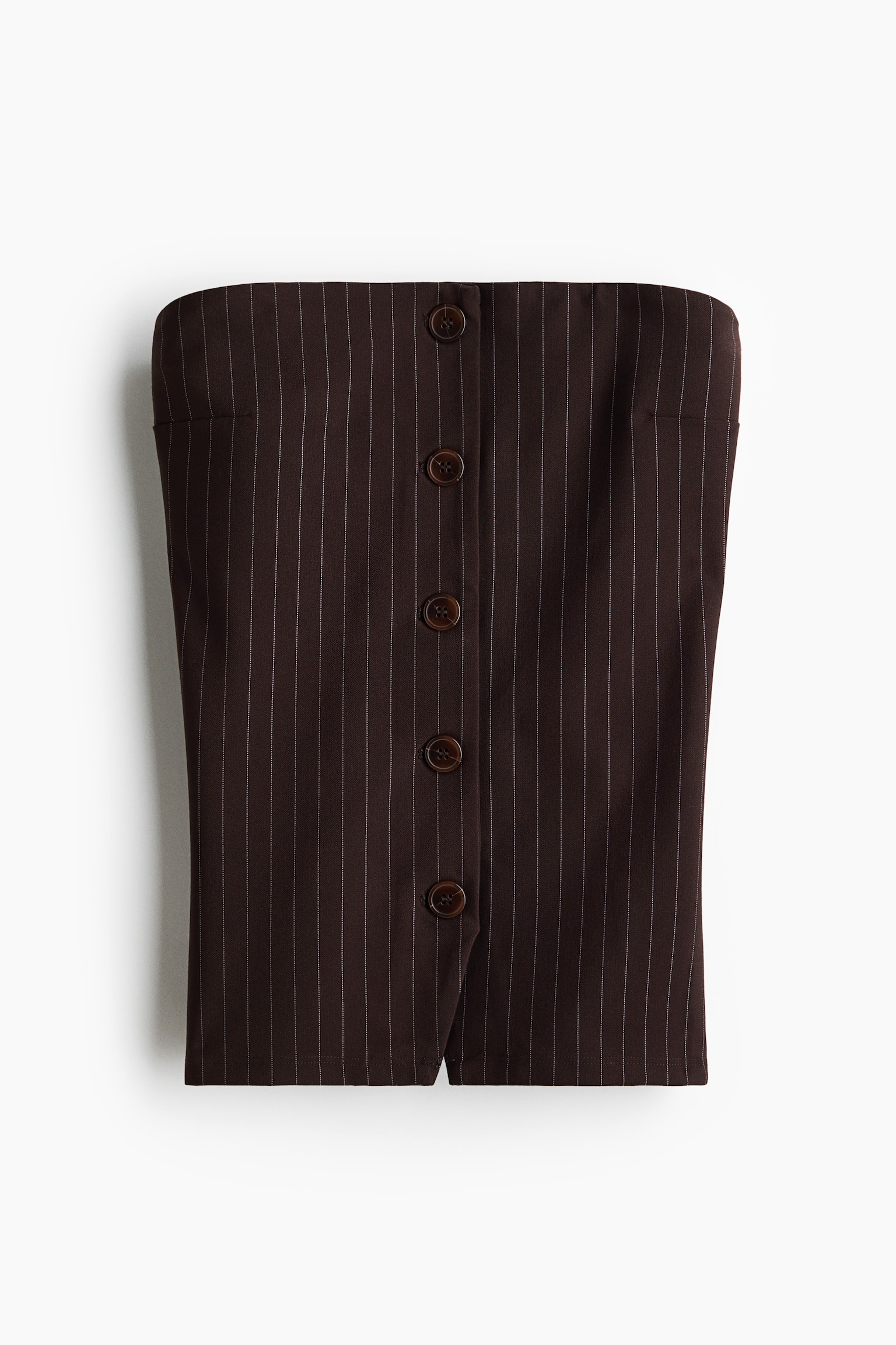 Chaleco bandeau - Marrón oscuro/Raya diplomática