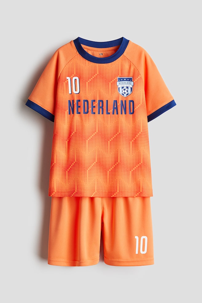 Tenue de football - Orange/Nederland/Blanc/Deutschland/Blanc/Championship/Bleu/Italia/Vert vif/Goalie/Bleu/France/Rouge/Portugal/Bleu clair/Argentina/Rouge foncé/Belgium/Rouge/Switzerland - 1