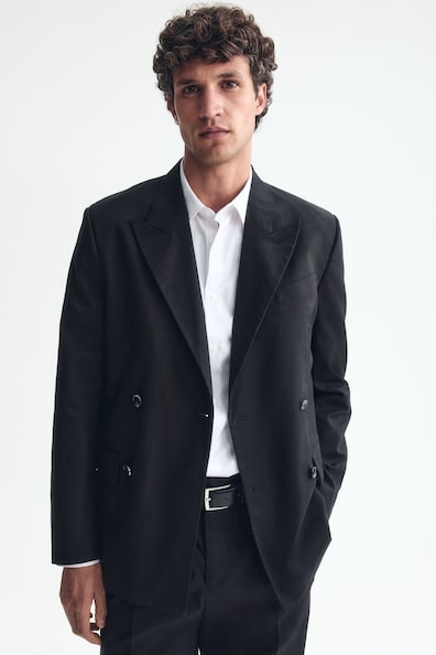 リラックスフィット ダブルブレストジャケット