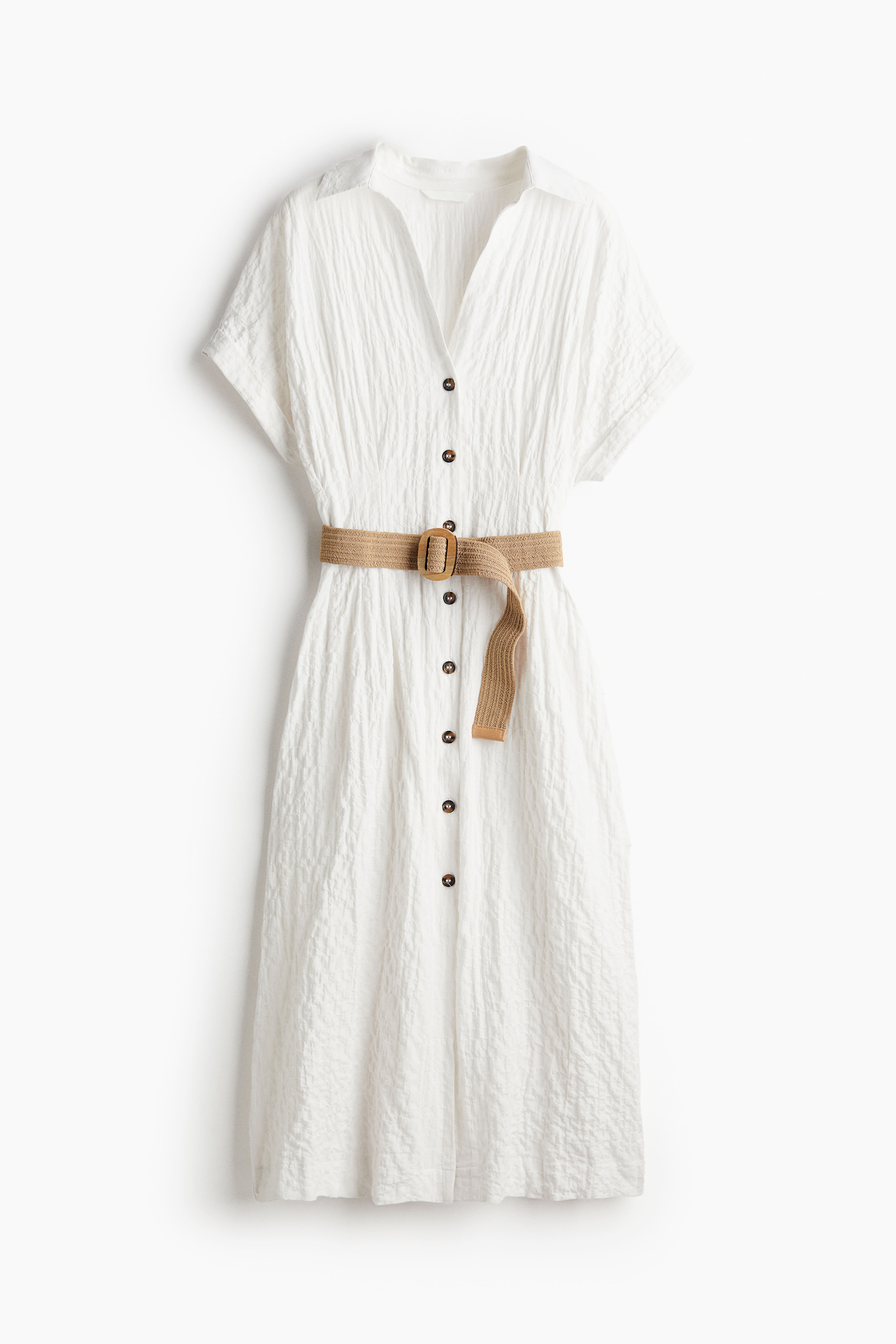 Shirt Dress with Belt