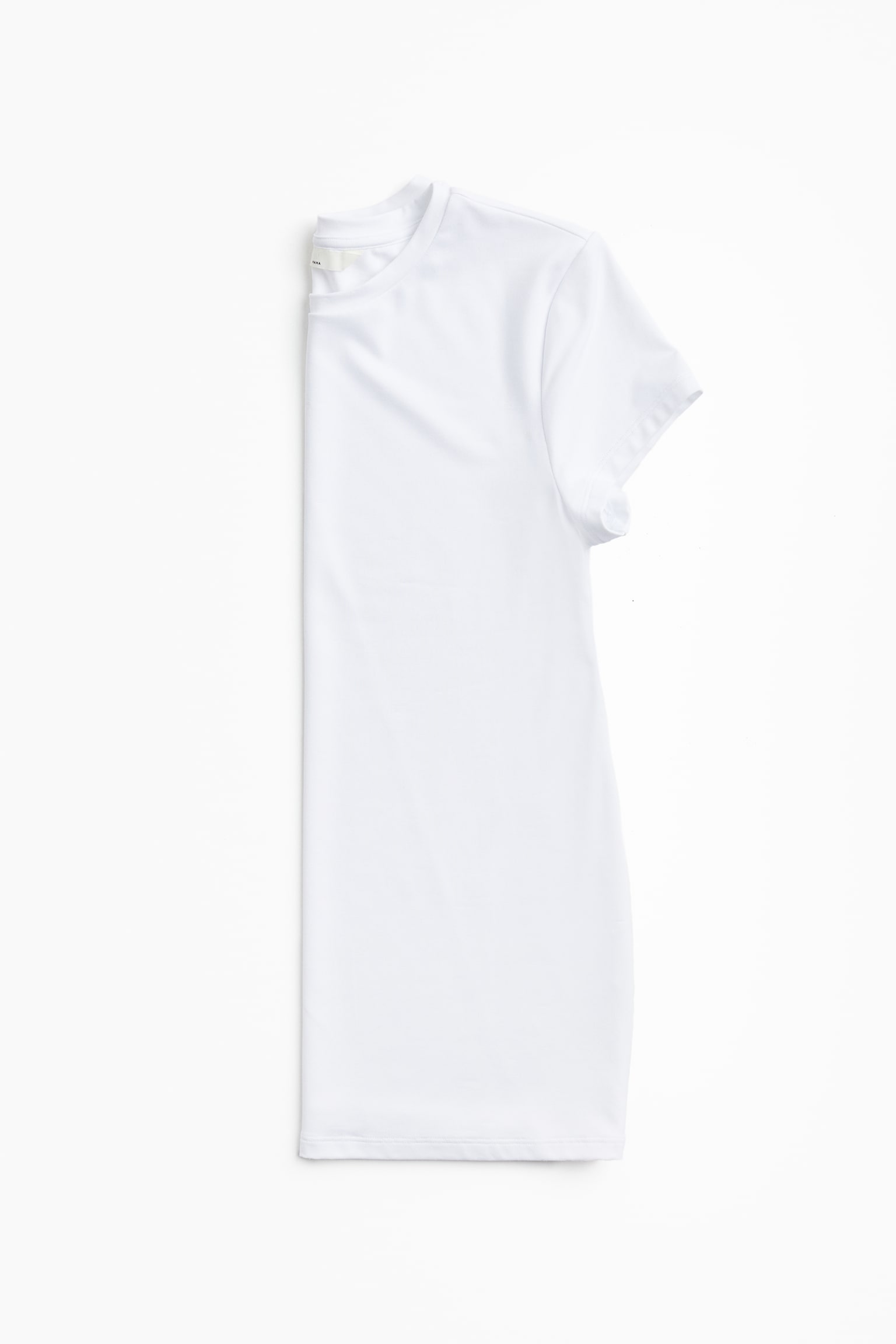 MAMA Microfibre T-shirt - White/Black/Light beige - 5