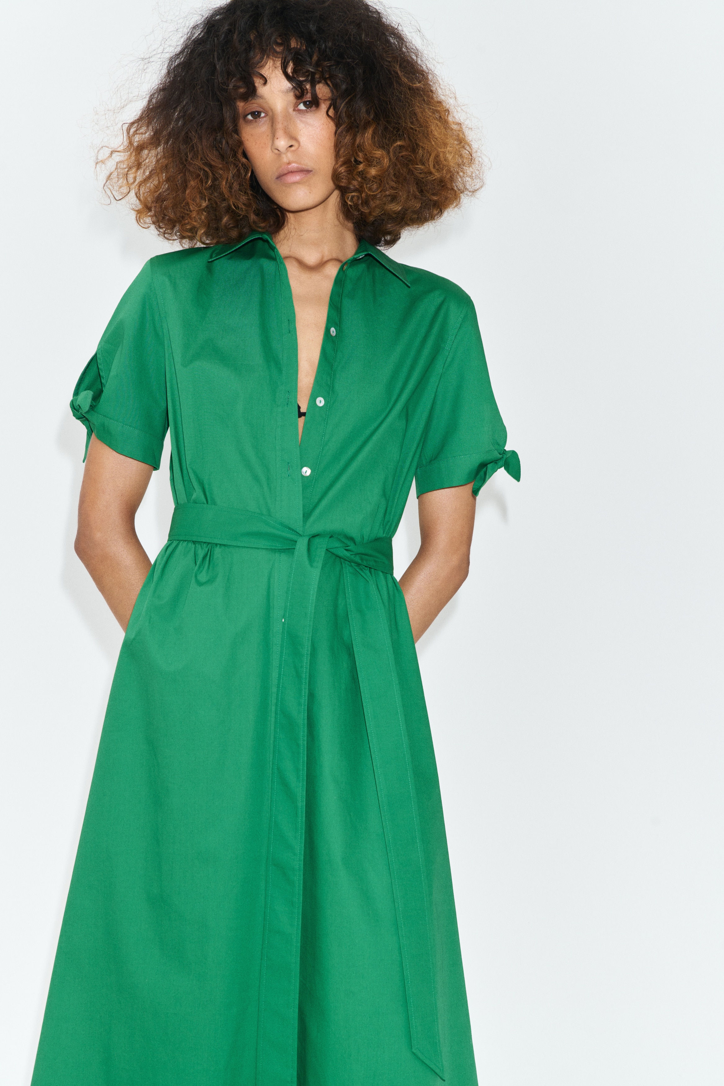 Green Shirt Dresses | Oversized, Long & Short | H&M US Green Shirt Dresses | Oversized, Long & Short | H&M US