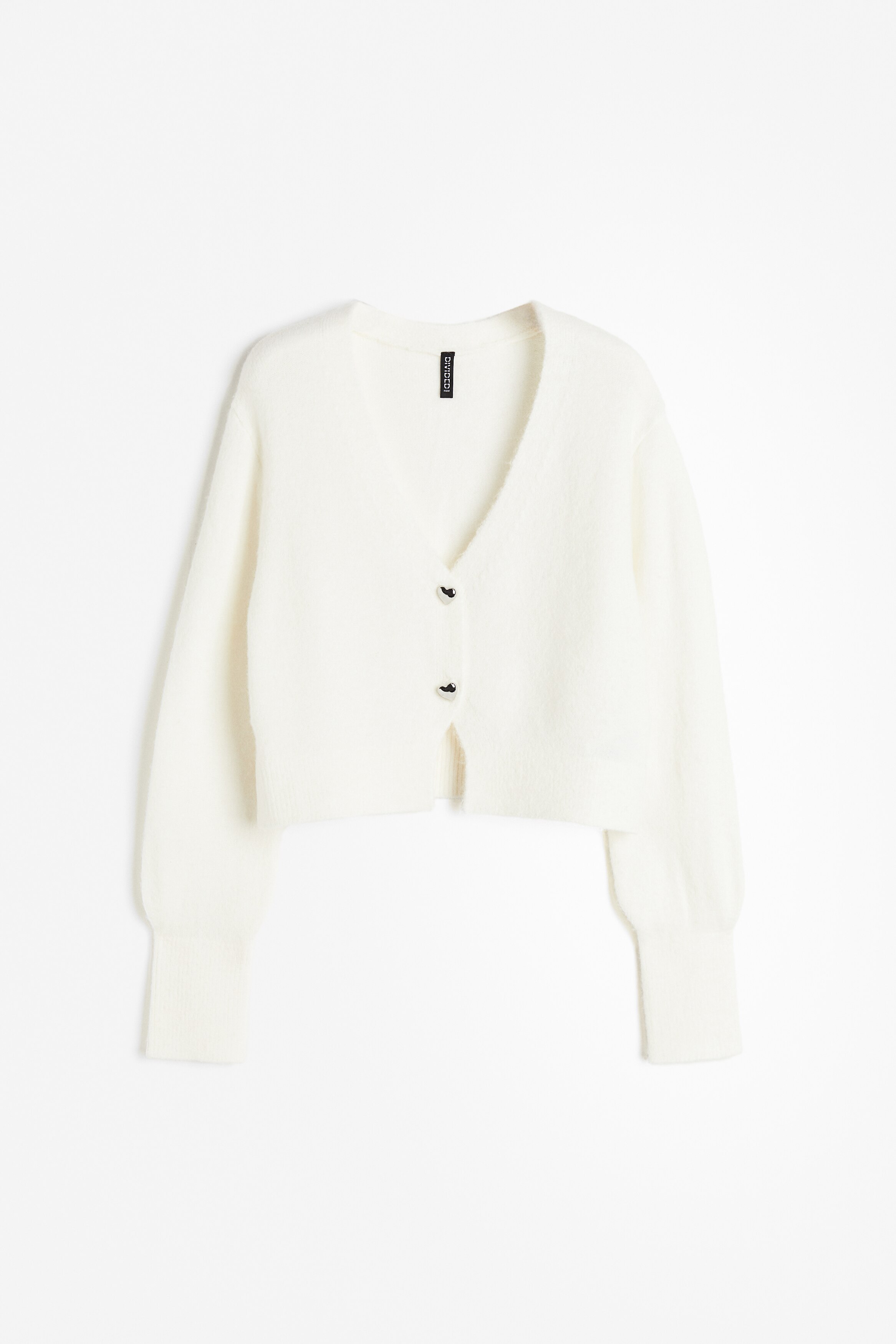 ニットカーディガン - ナチュラルホワイト - レディース | H&M JP