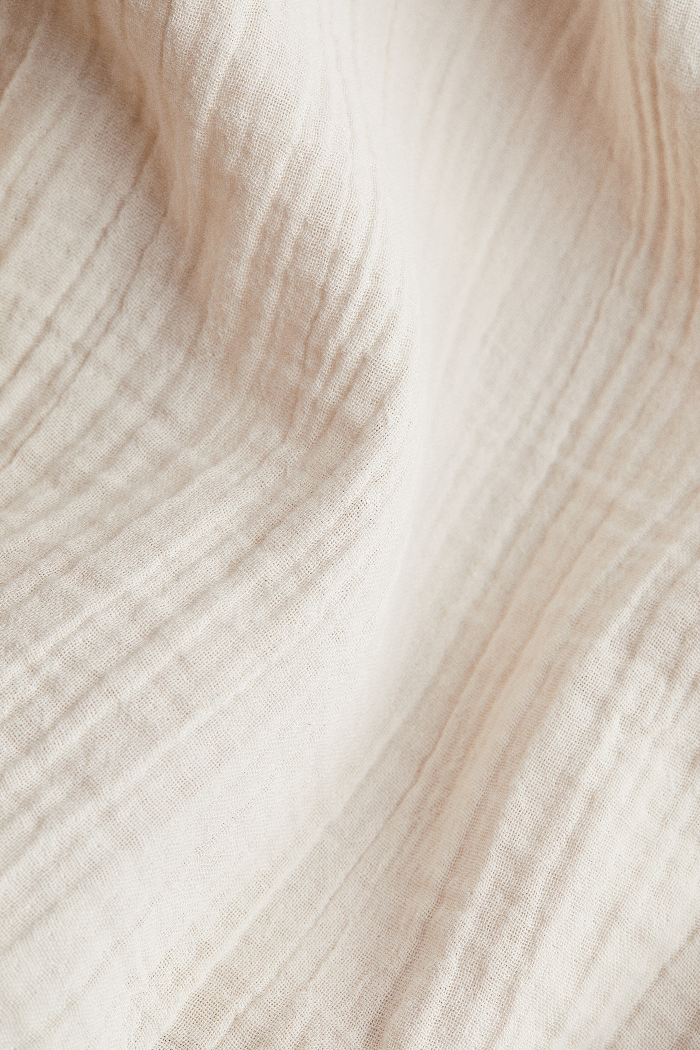 A-line muslin dress