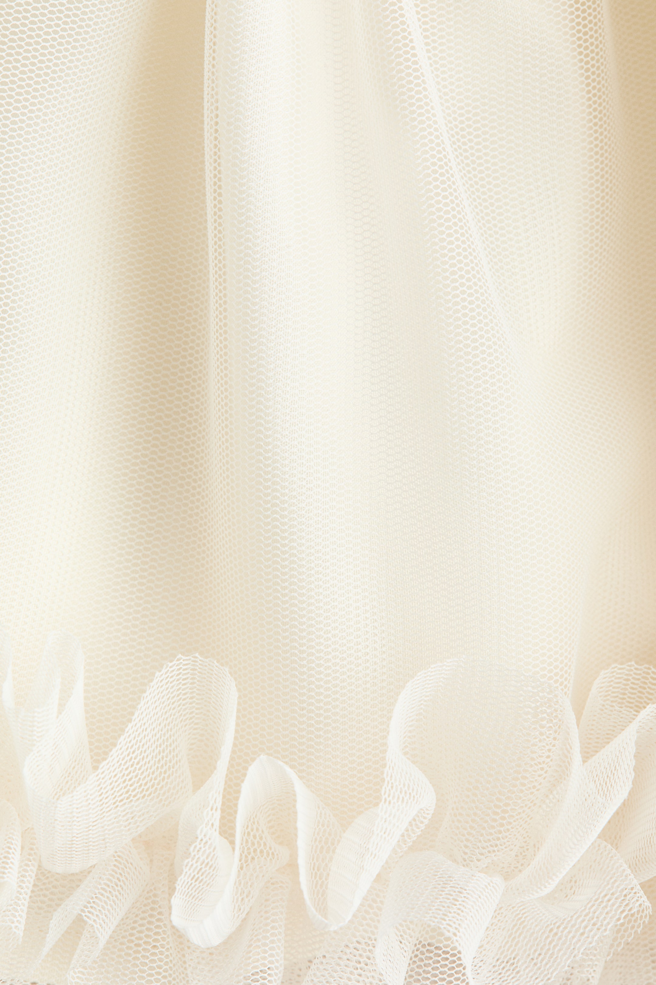 View larger image: Frill-trimmed tulle skirt - Cream - Kids | H&M PH 2