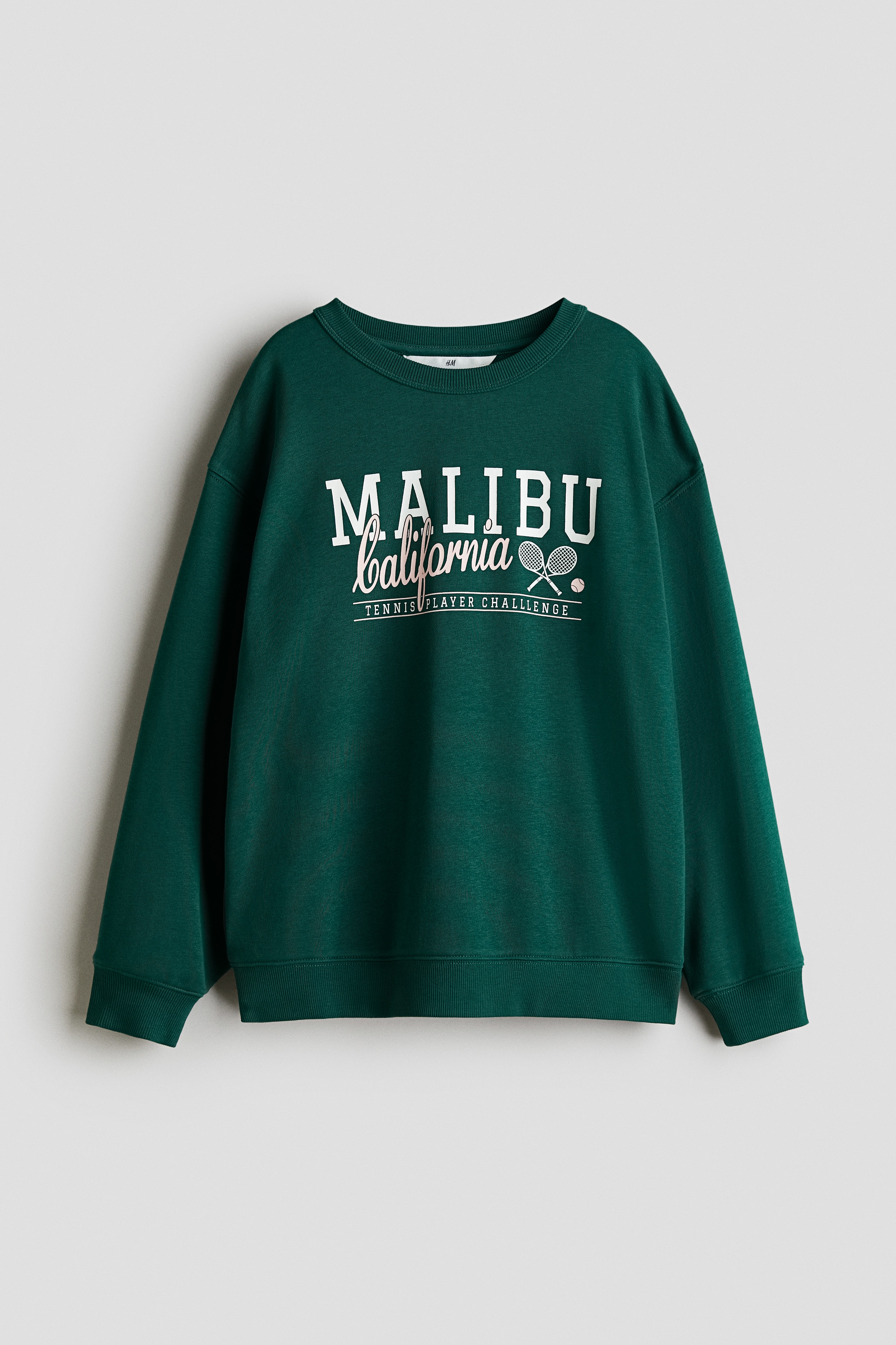 Print Sweater - Dark green/California/Navy blue/Teddy bear/Cream/Paris/Red/New York/Dark red/Belles/White/Black stripe/Light pink/Paris