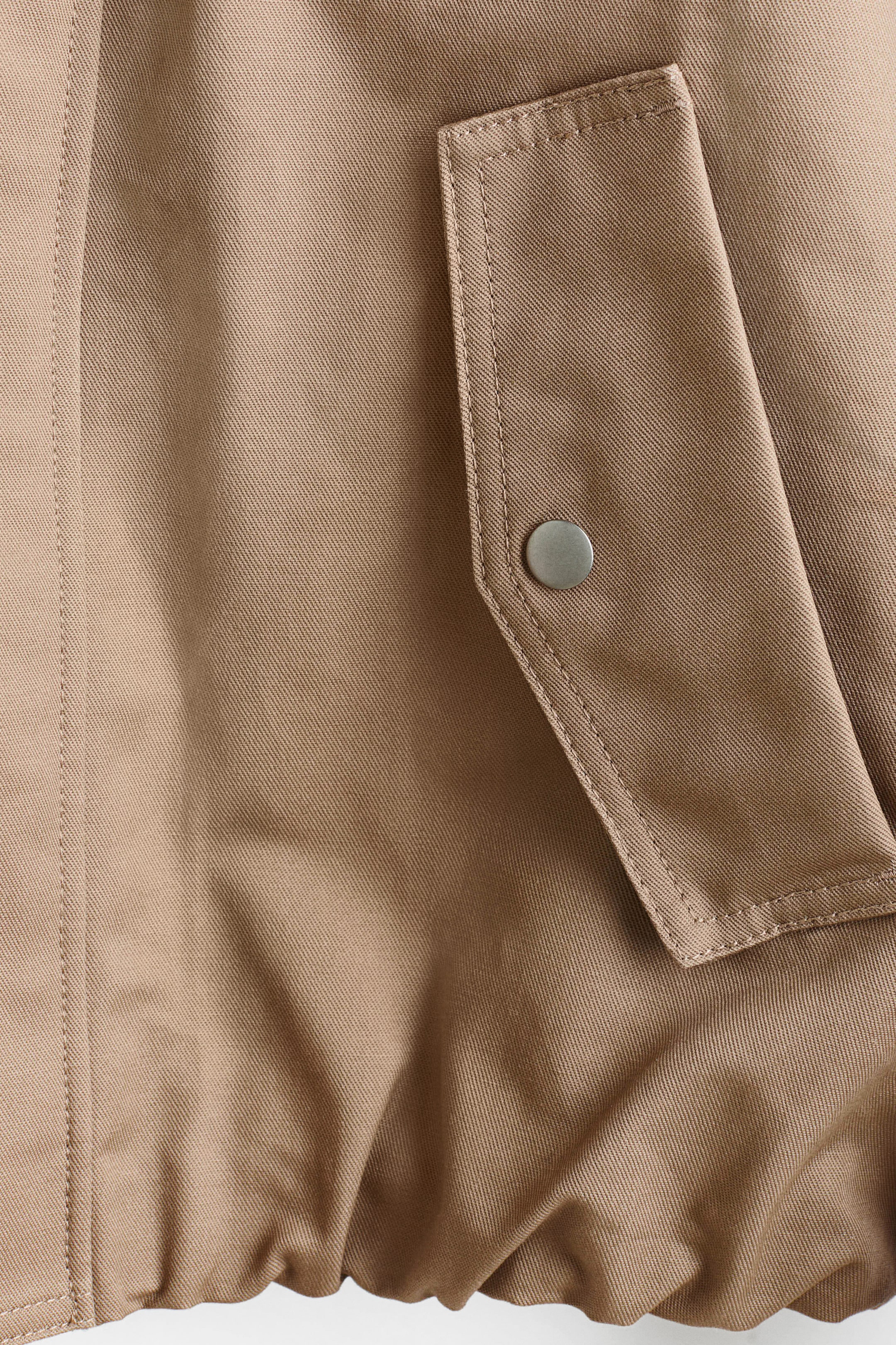 Мужские куртки H&M Twill Workwear Jacket — фото 7
