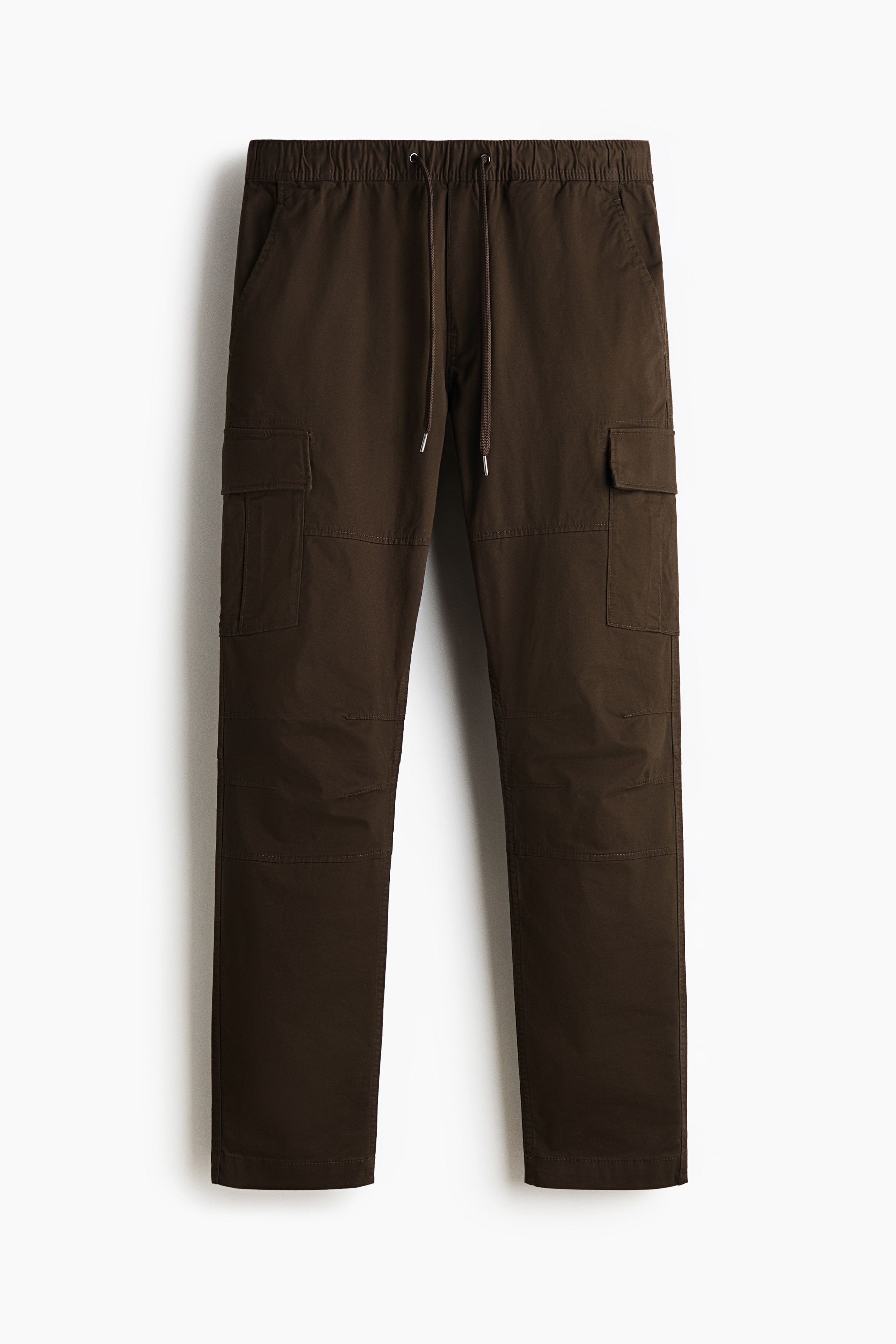 Slim-Fit Cargo Pants - Dark khaki green/Black/Dark gray/Light beige/Khaki green/Khaki green