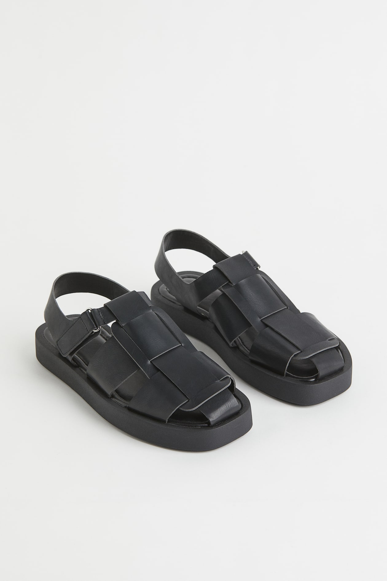 Strappy sandals - Black - Ladies | H&M GB