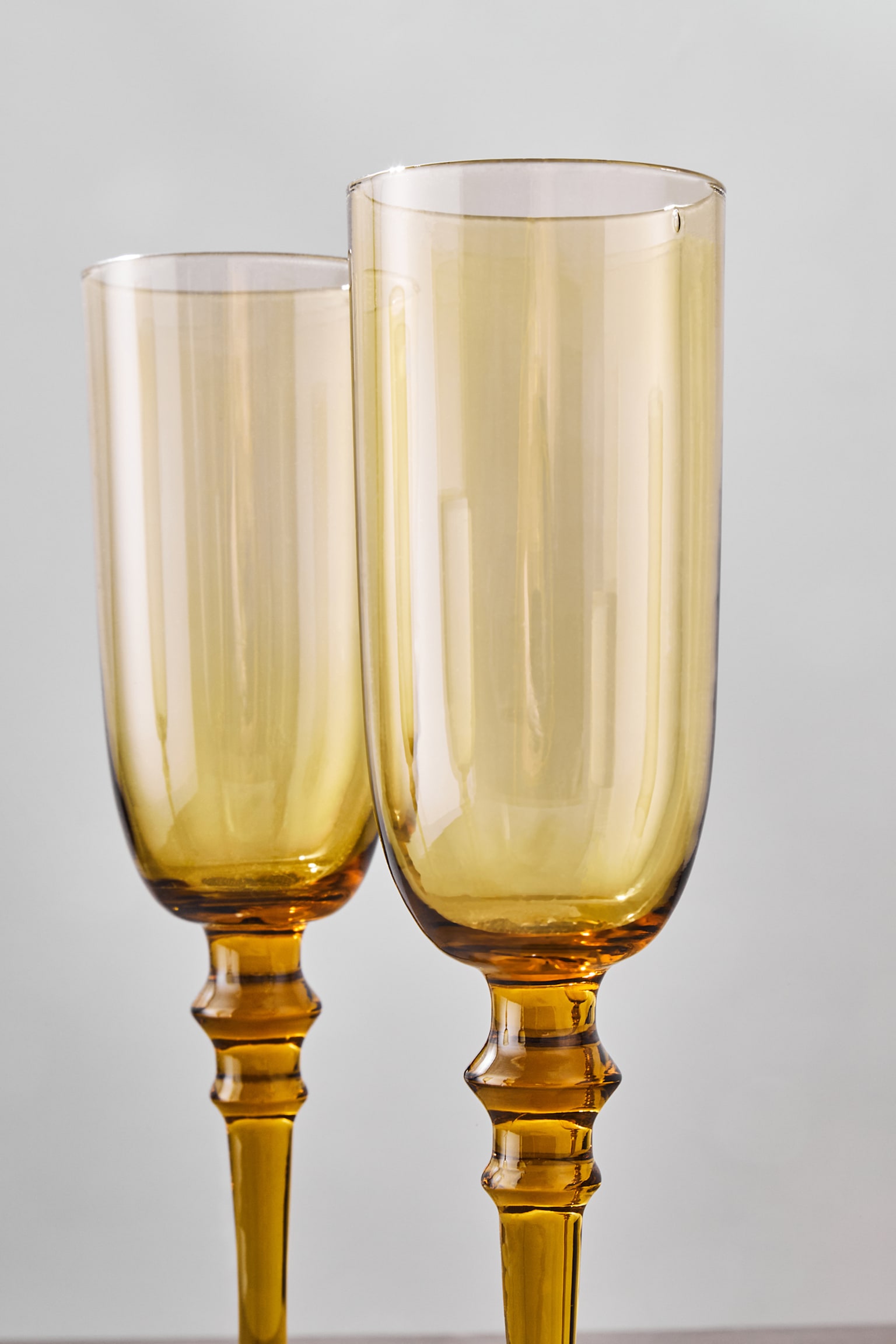 S/4 Tessa Champagne Glasses - Bronze - 4