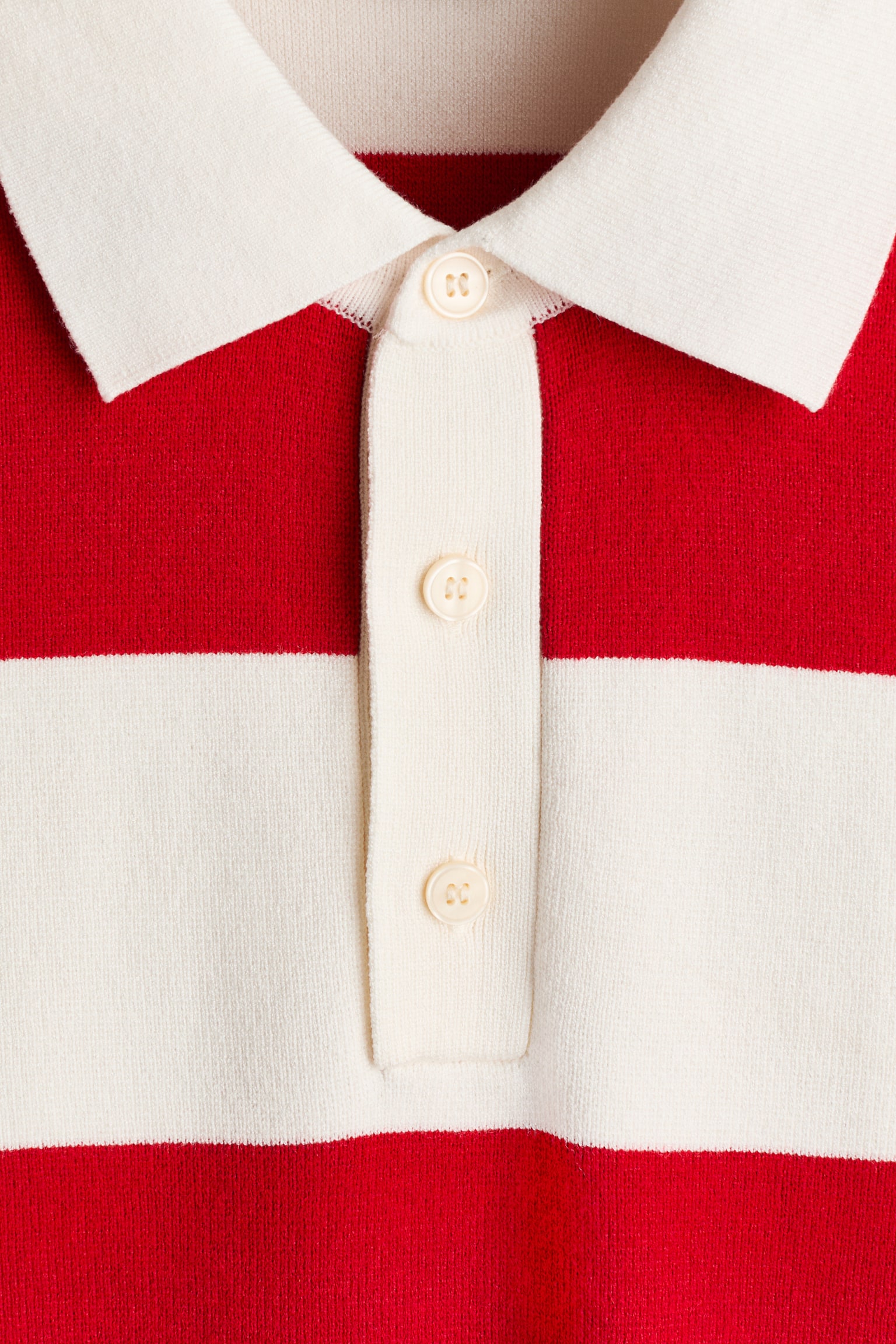 Regular Fit Polo shirt - 亮紅色/條紋/Navy blue/Striped/Burgundy/Striped - 4