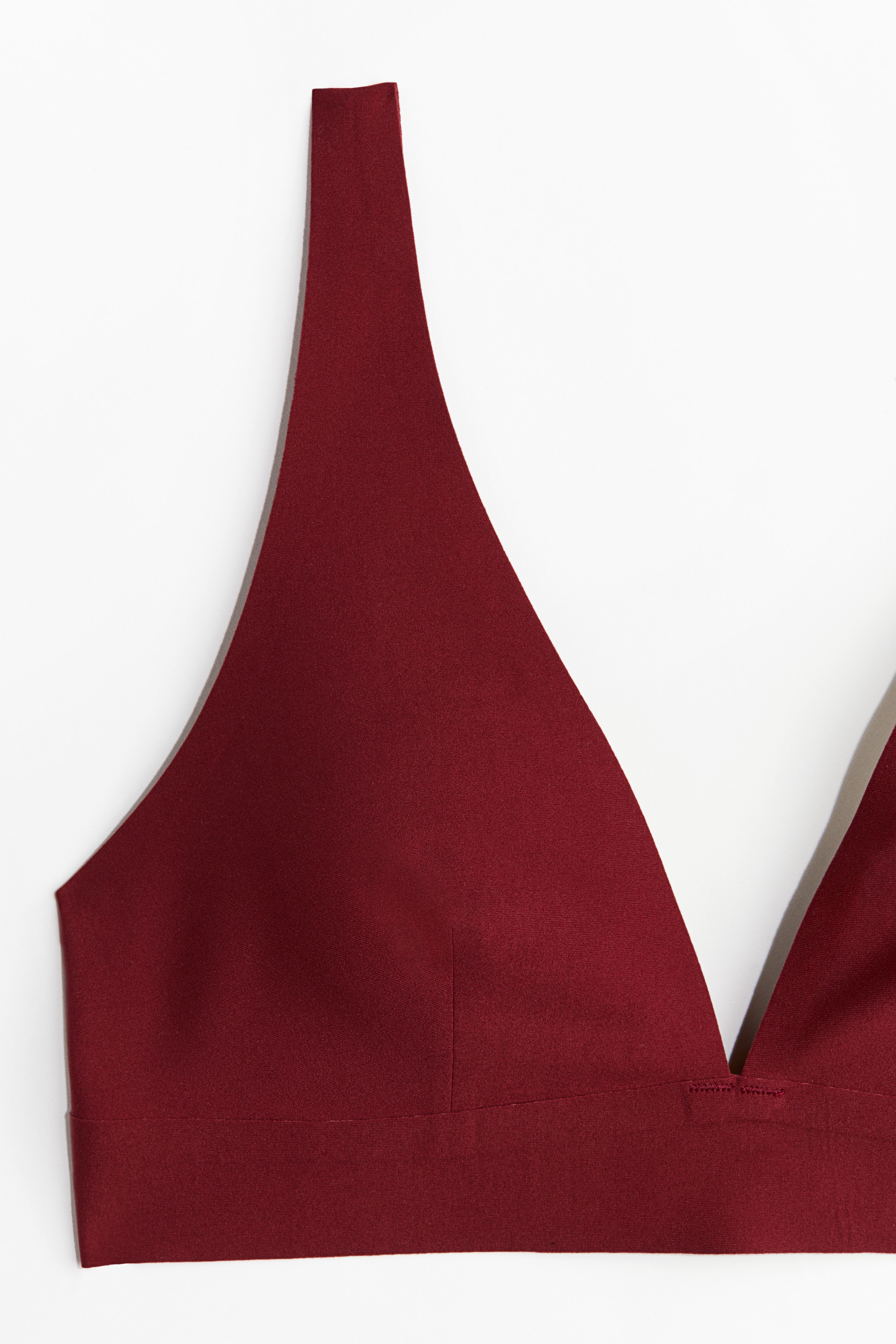 Soft microfibre bra