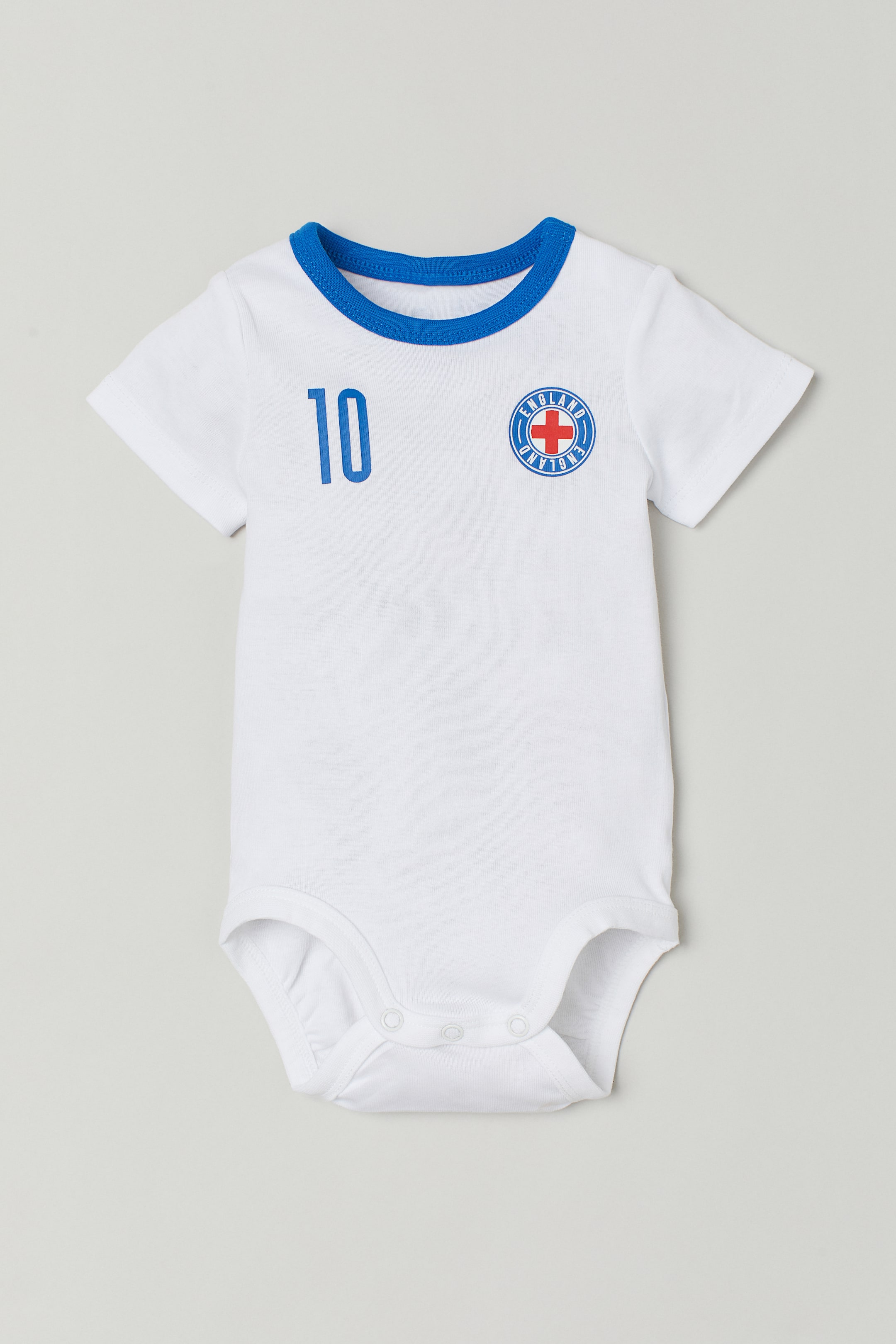 Se større billede: Fodboldbody - Hvid/England - BØRN | H&M DK 1