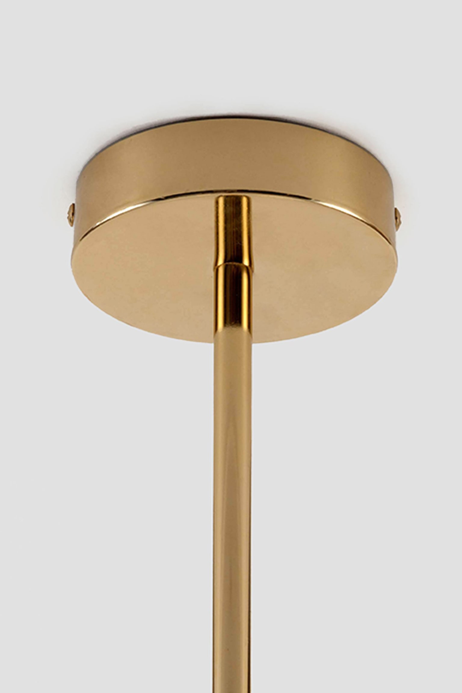 Opal Disk Ceiling Light - Gold/Dark Grey - 4