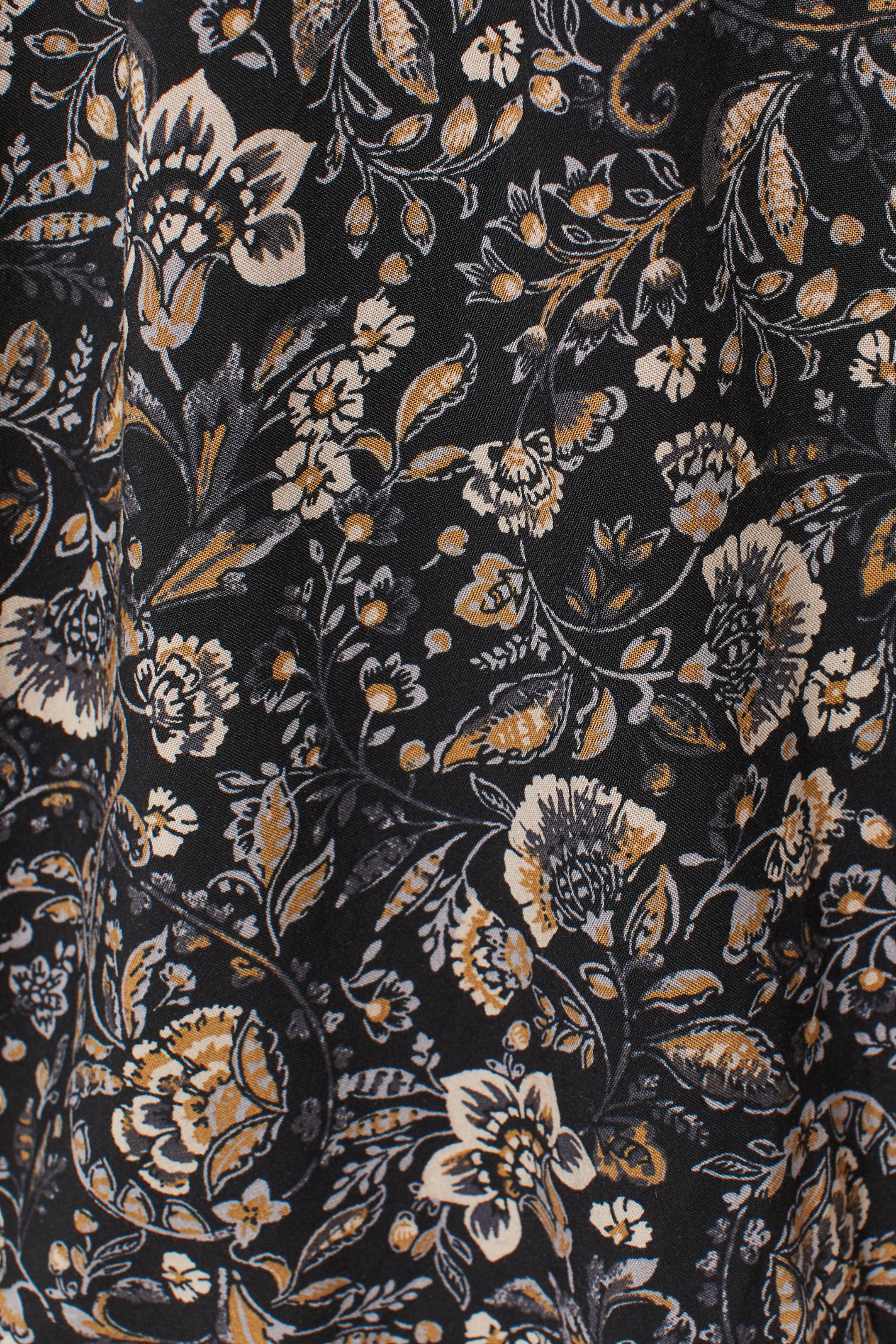 Agrandir l'image: Robe croisée à encolure en V - Noir/fleuri - FEMME | H&M FR 2