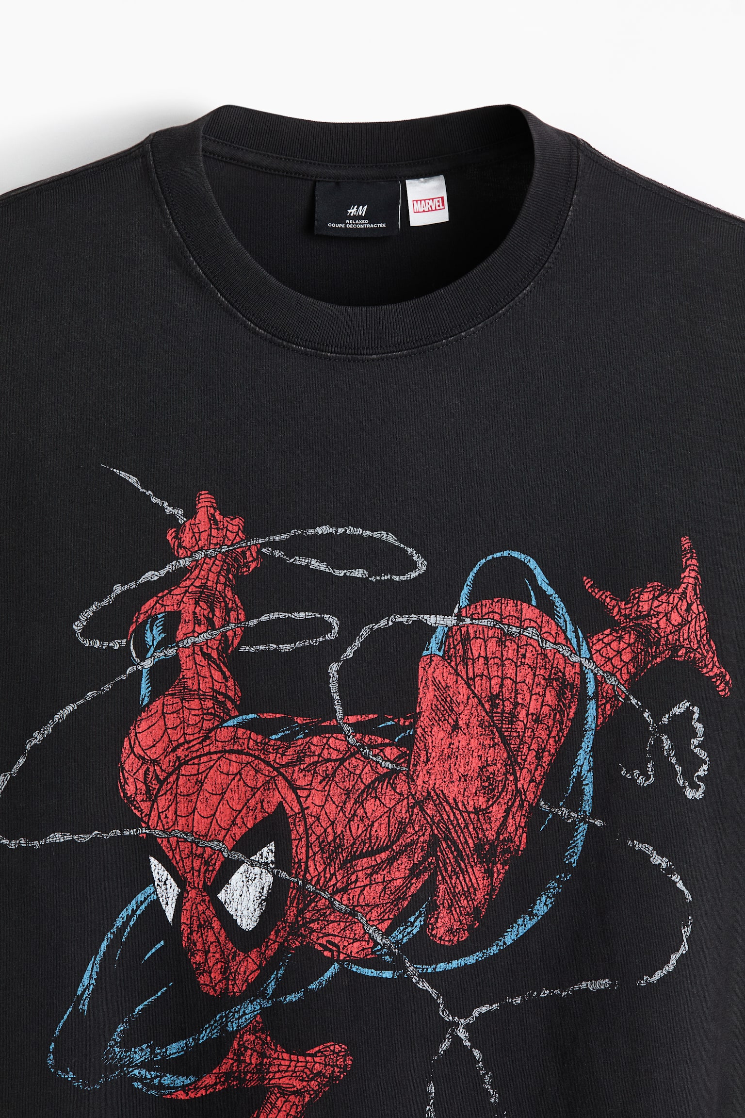 Playera Loose Fit con diseño - Negro/Spider-Man - 4