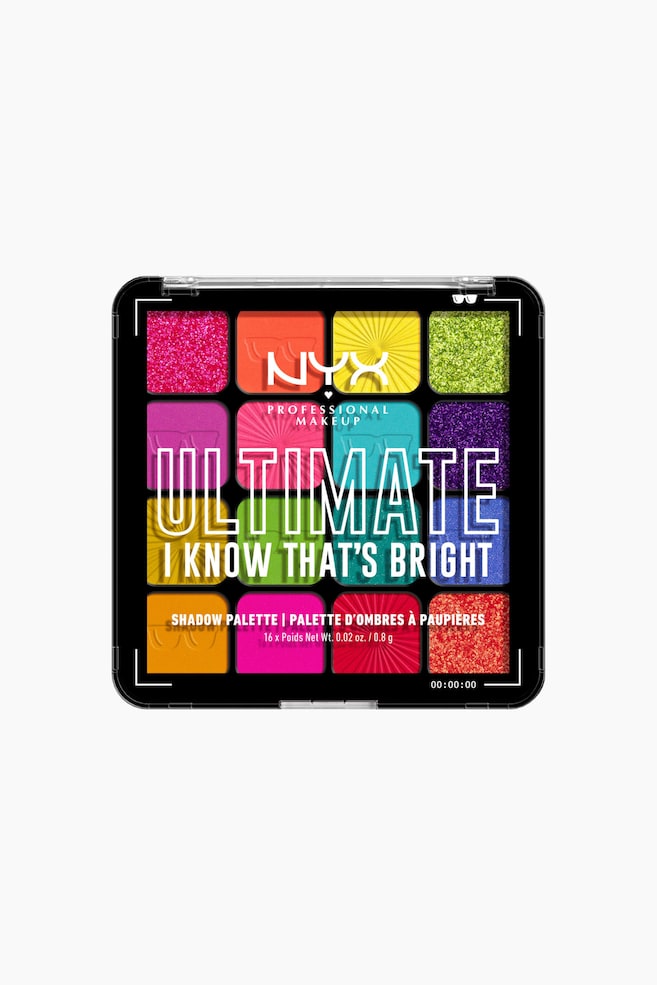 Shadow Palette - I Know Thats Bright/Vintage Jean Baby/Warm Neutrals/Paradise Shock - 1