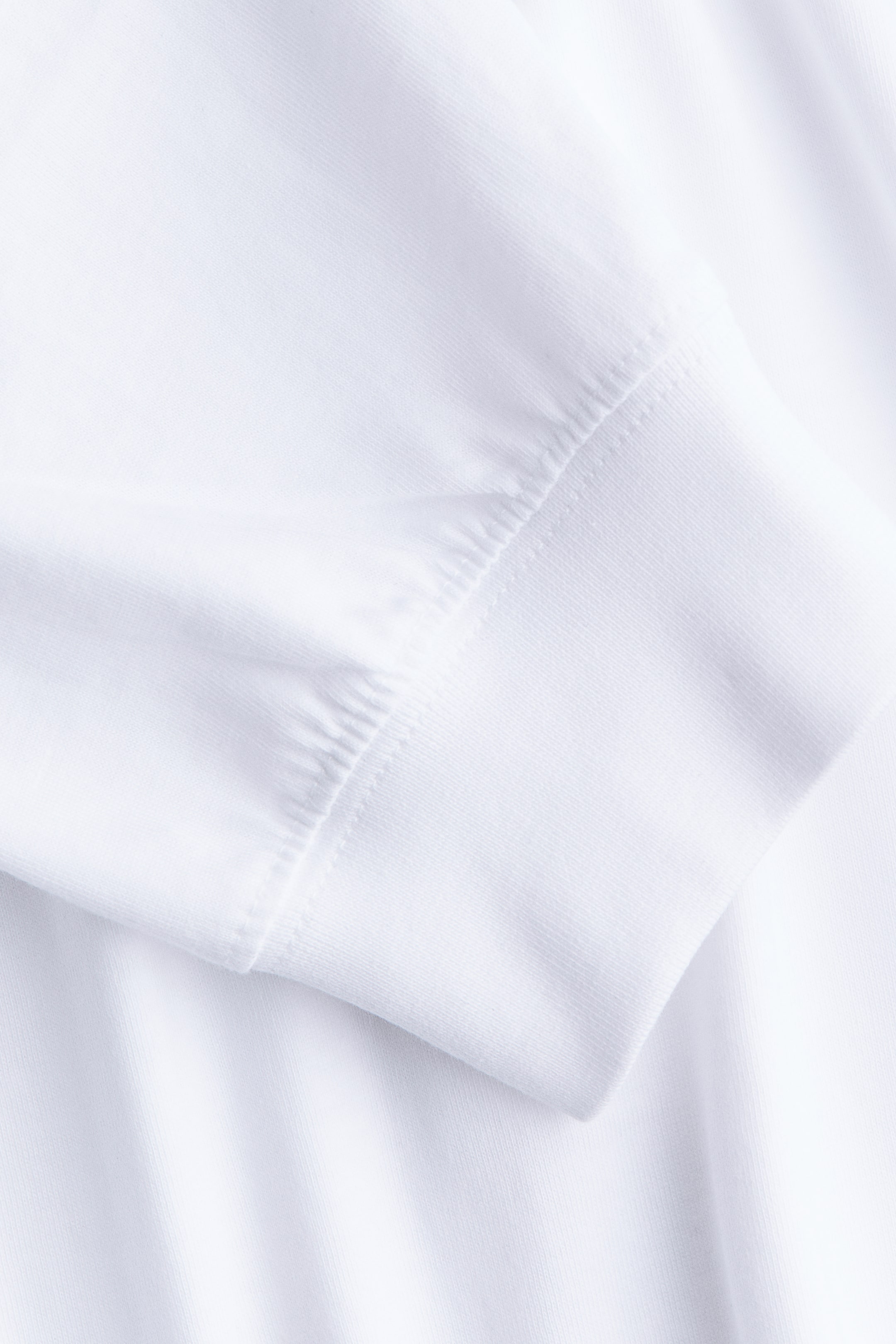 Long-Sleeved Cotton Top