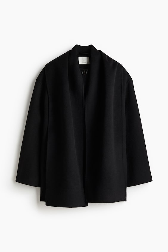 Женские куртки H&M Handmade Wool-Blend Coat