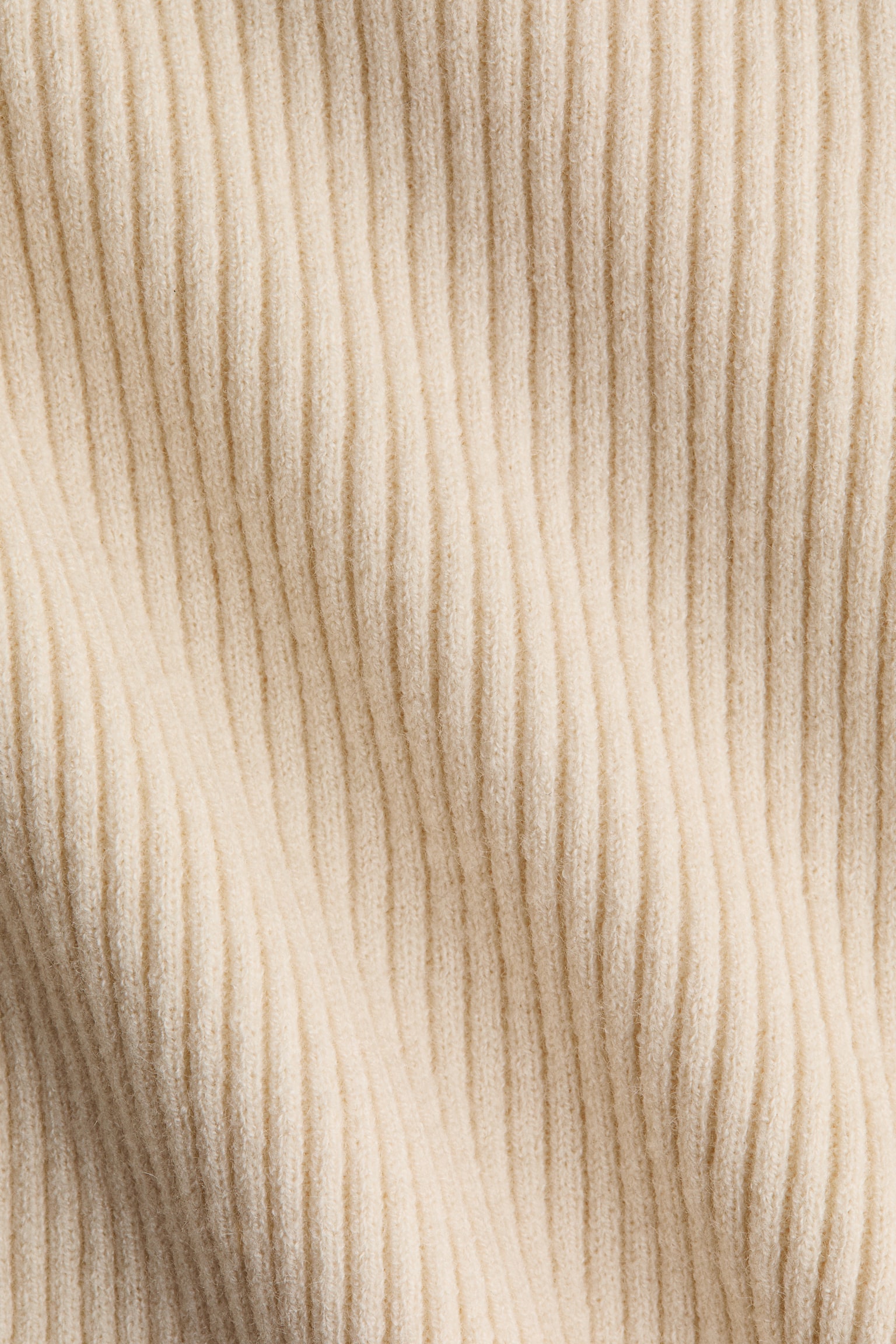 Haut en tricot côtelé - Beige clair/Gris chiné/Rose clair - 3