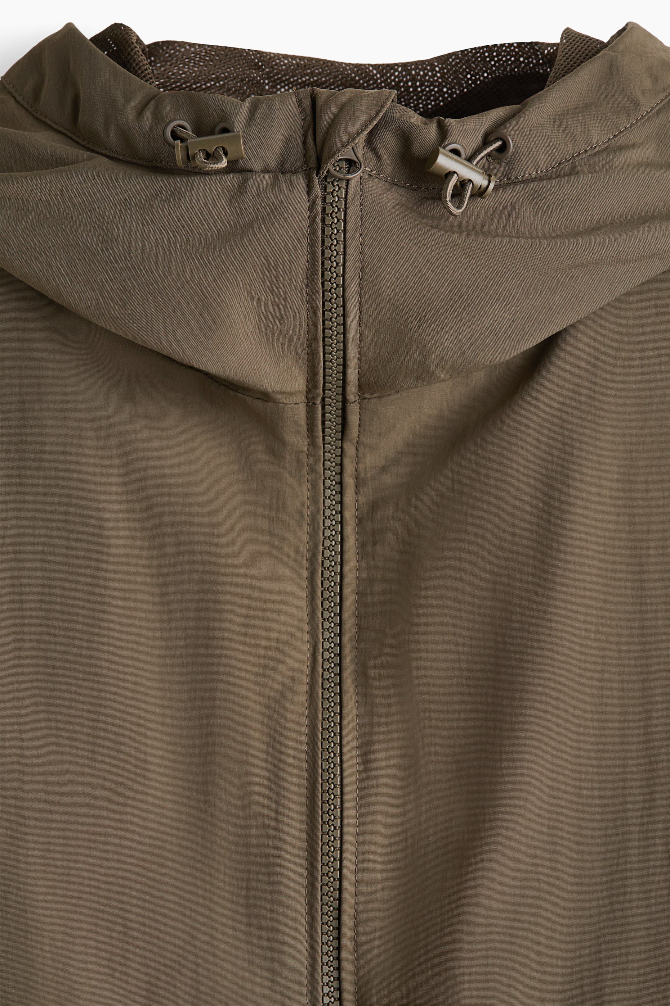 View larger image: Water-repellent nylon windbreaker - Dark mole - Men | H&M IN 2