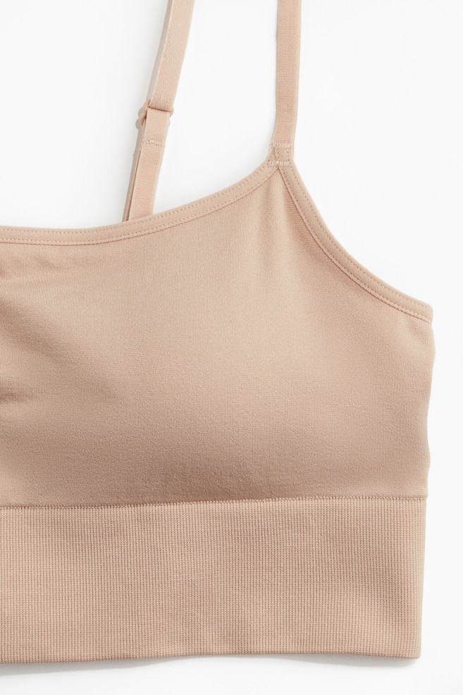 Seamless padded bralette - Beige/Zwart/Wit/Donkerbeige/Donkerbruin - 4