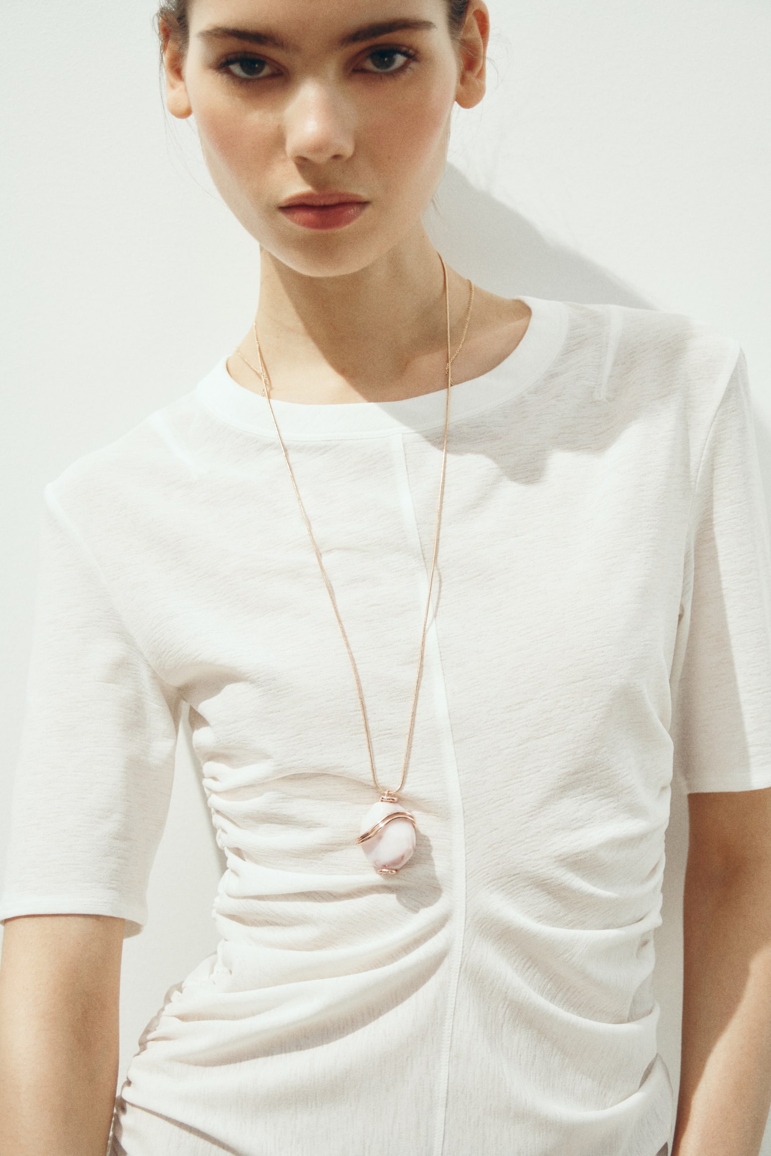 Collar con colgante - Dorado - 2