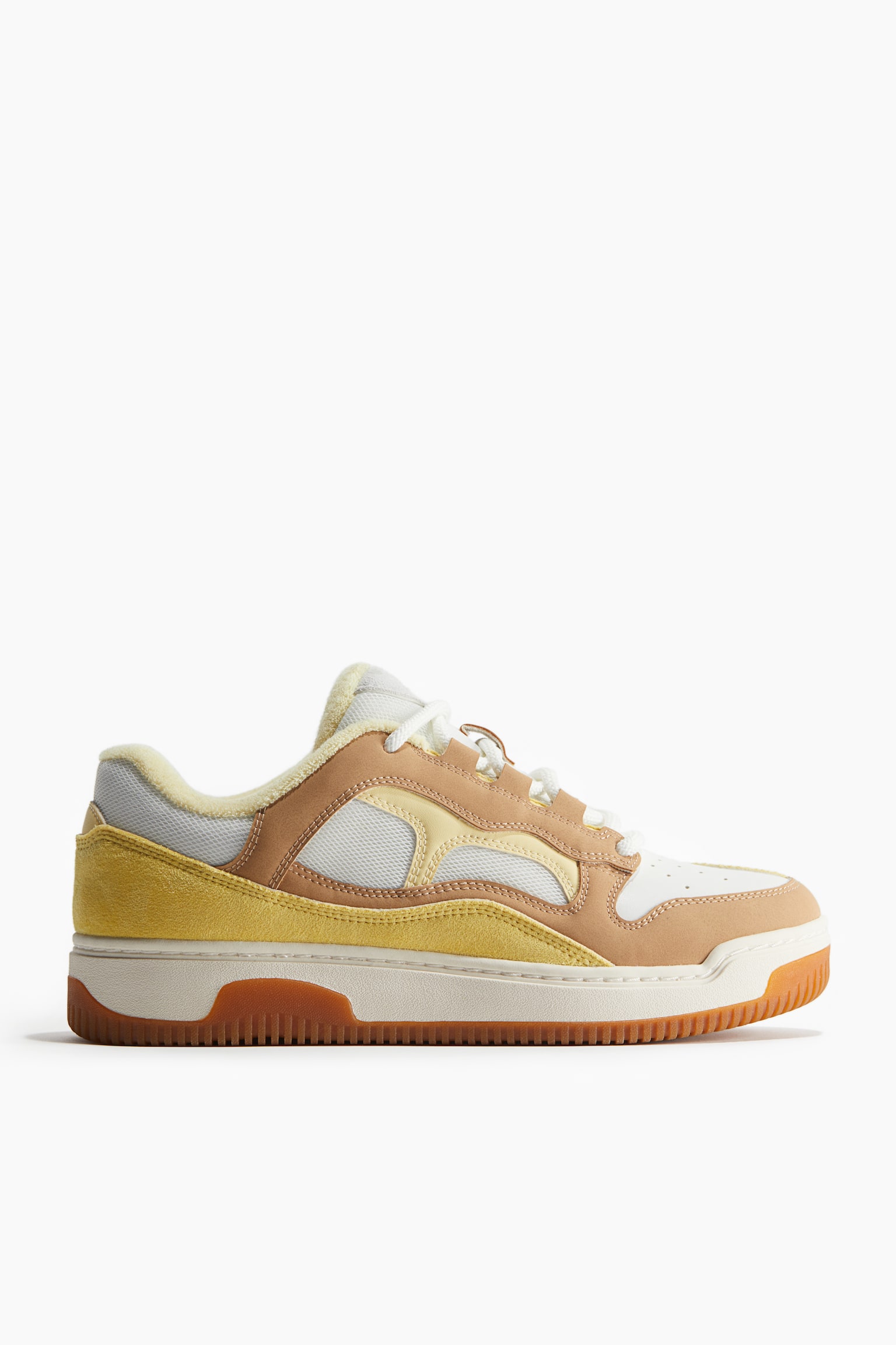 Sneakers - Beige/Block colour - 4