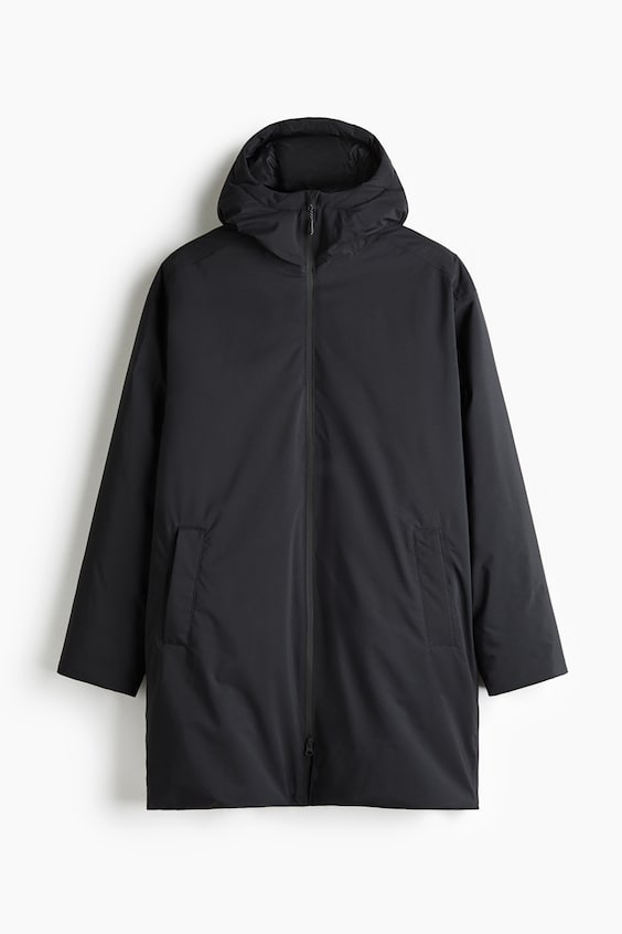 Мужские куртки H&M Move Sports Raincoat with StormMove™, цвет: Чёрный