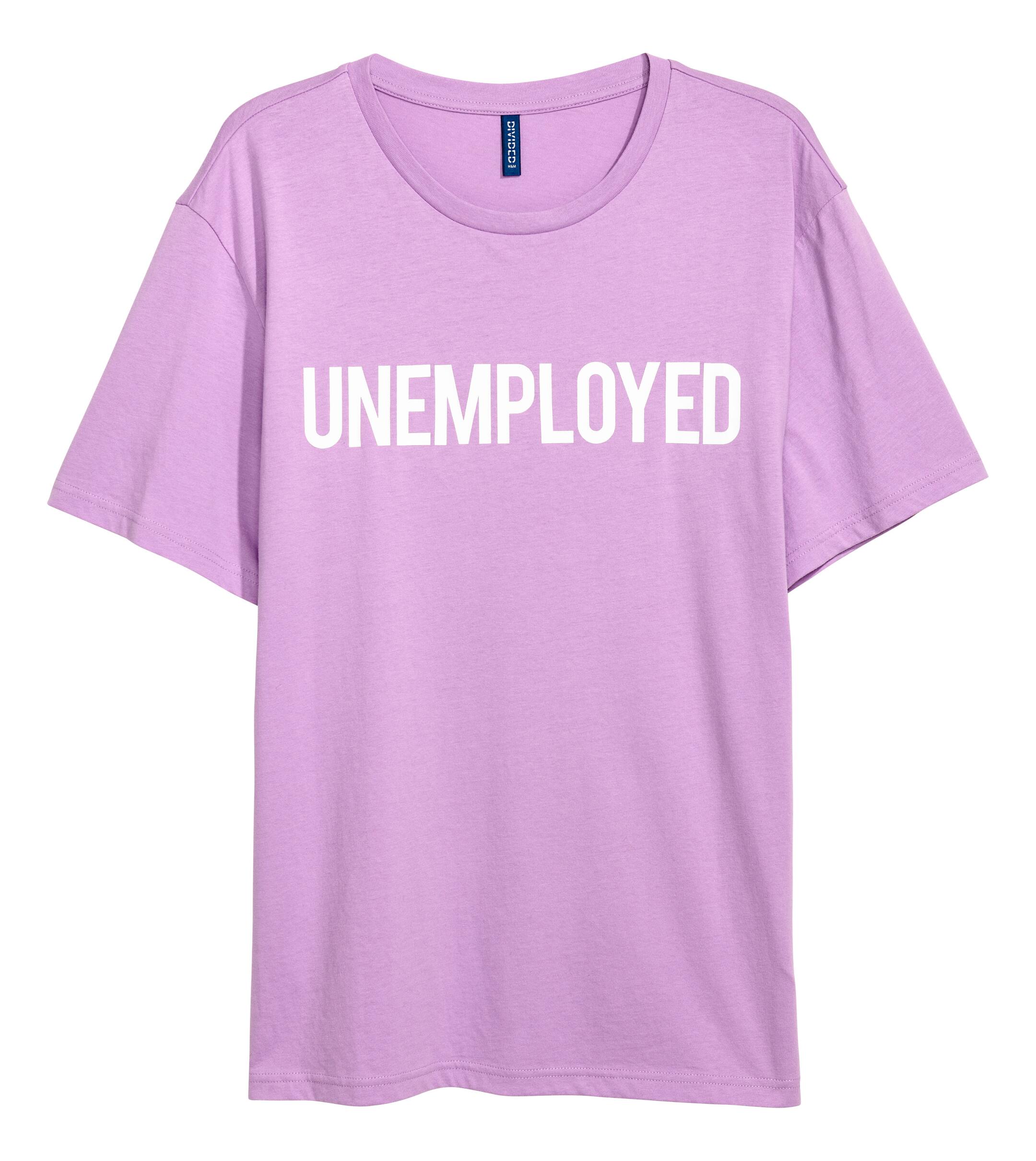 View larger image: Printed T-shirt - Light purple - Men | H&M GB 1
