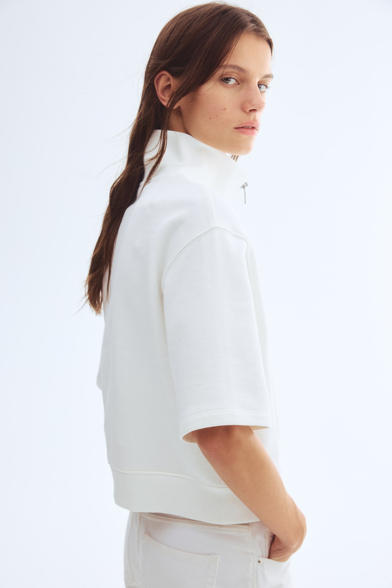 Half-Zip Sweatshirt - image 2
