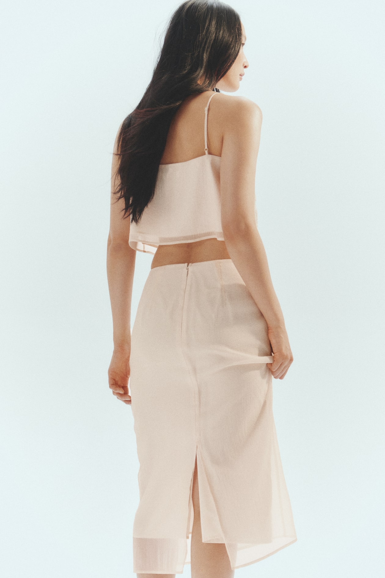 Bead-Embroidered Skirt - image 2