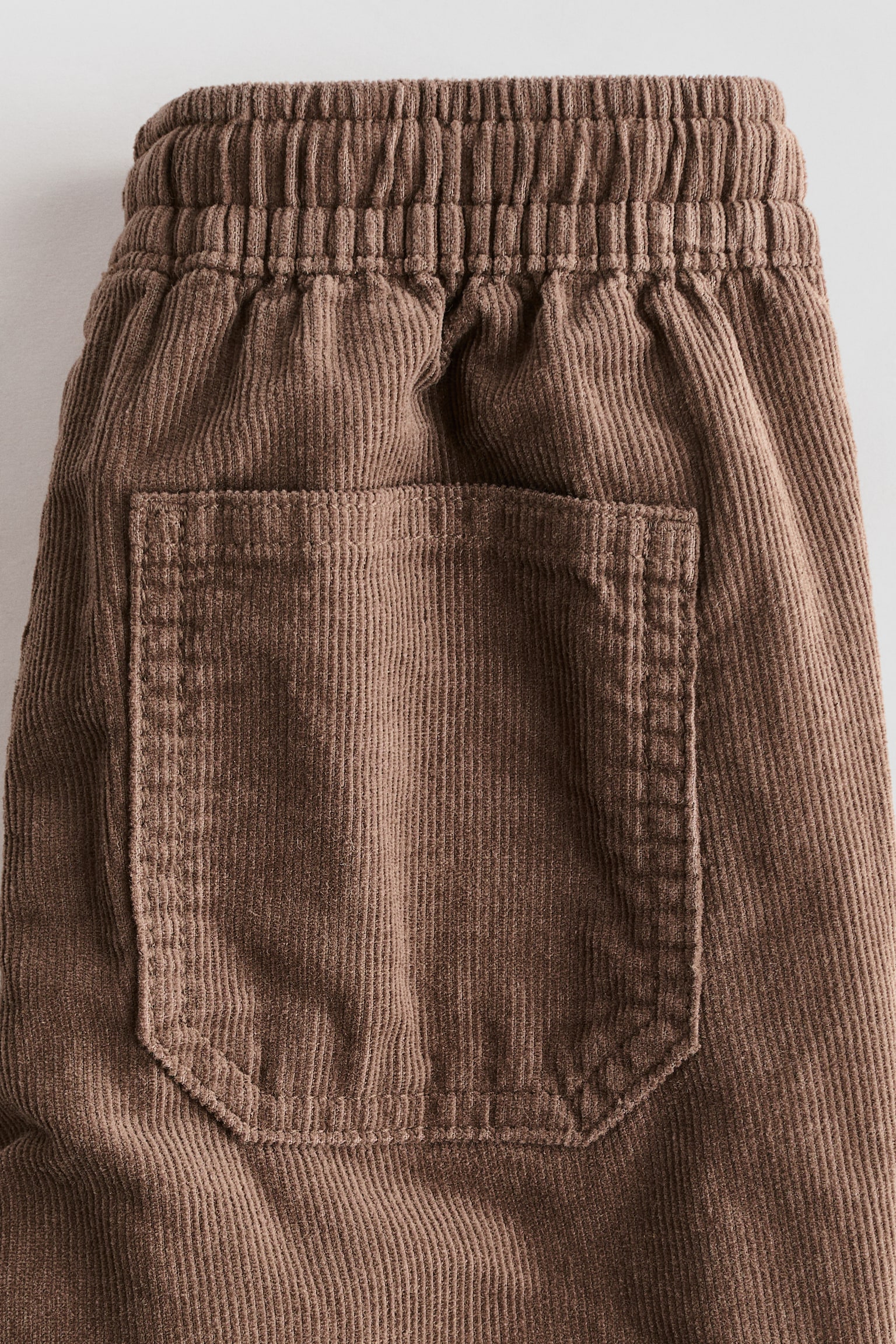 Детские брюки H&M Lined Corduroy, цвет: Коричневый — фото 5