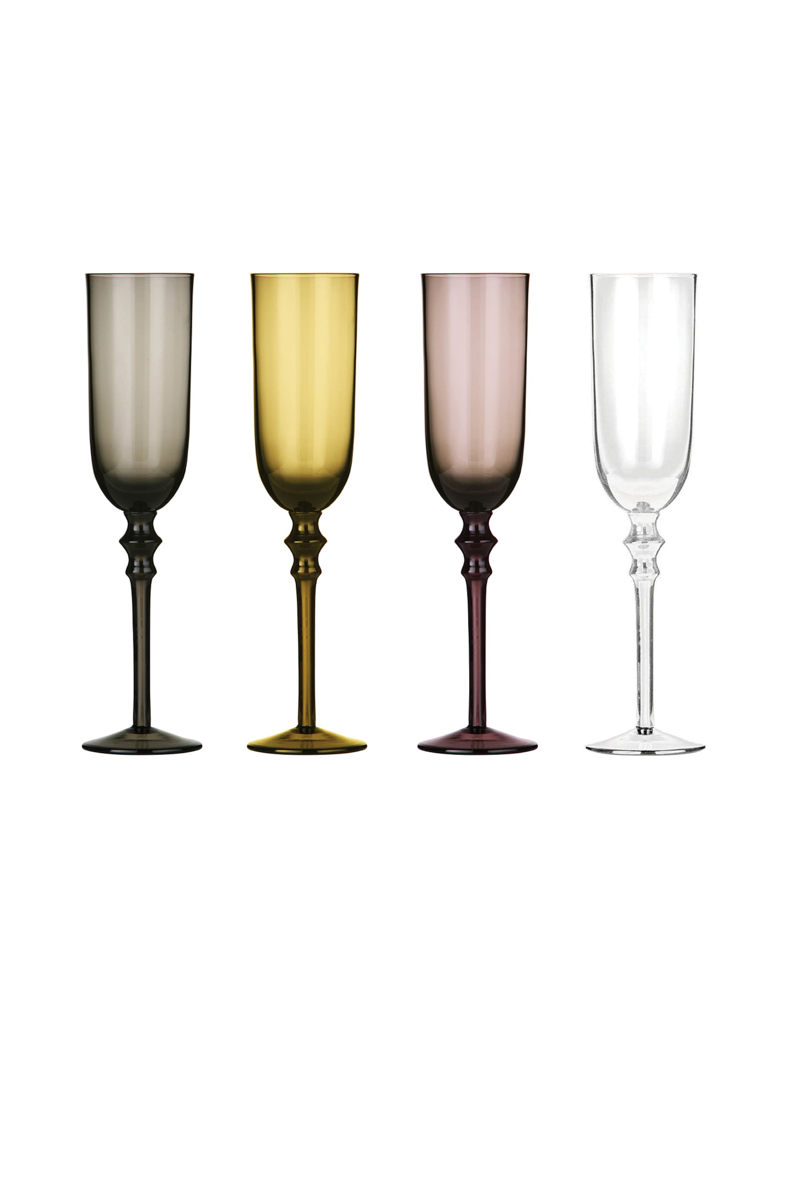 S/4 Tessa Champagne Glasses - Bronze - 5