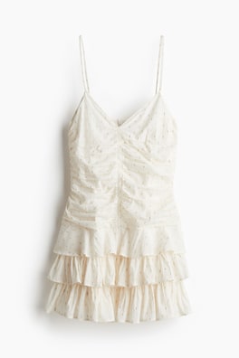 Open-back Crêpe Dress