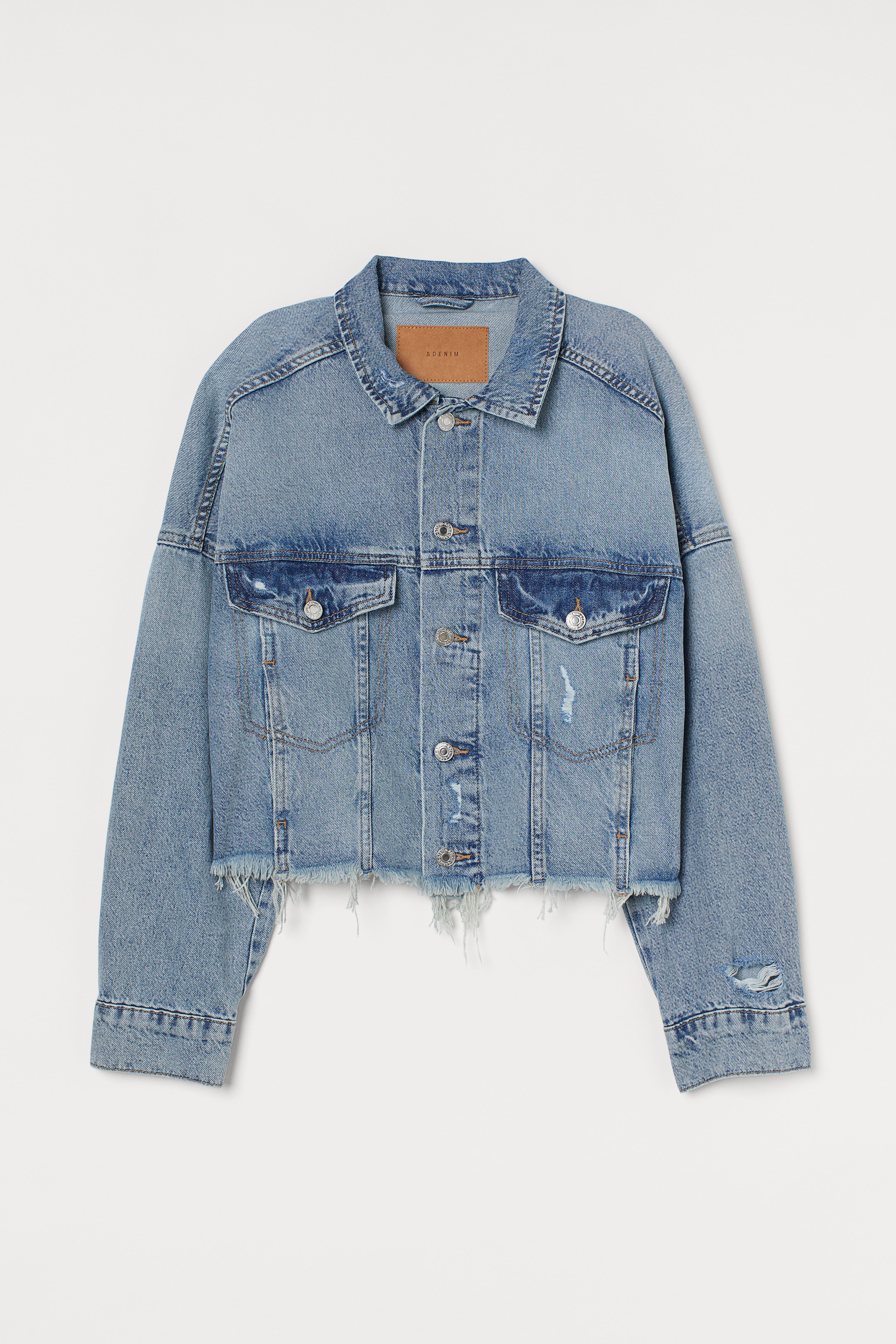 H&m jean jacket womens hotsell