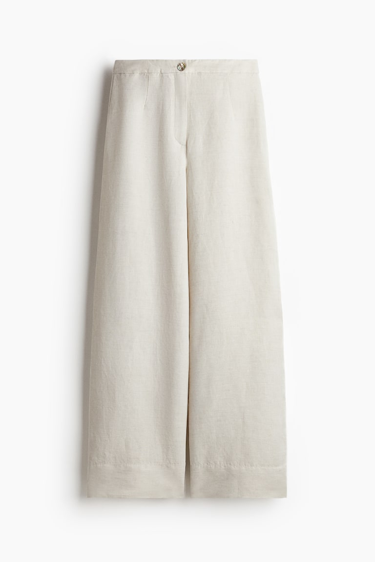 Pantalone od mešavine lana