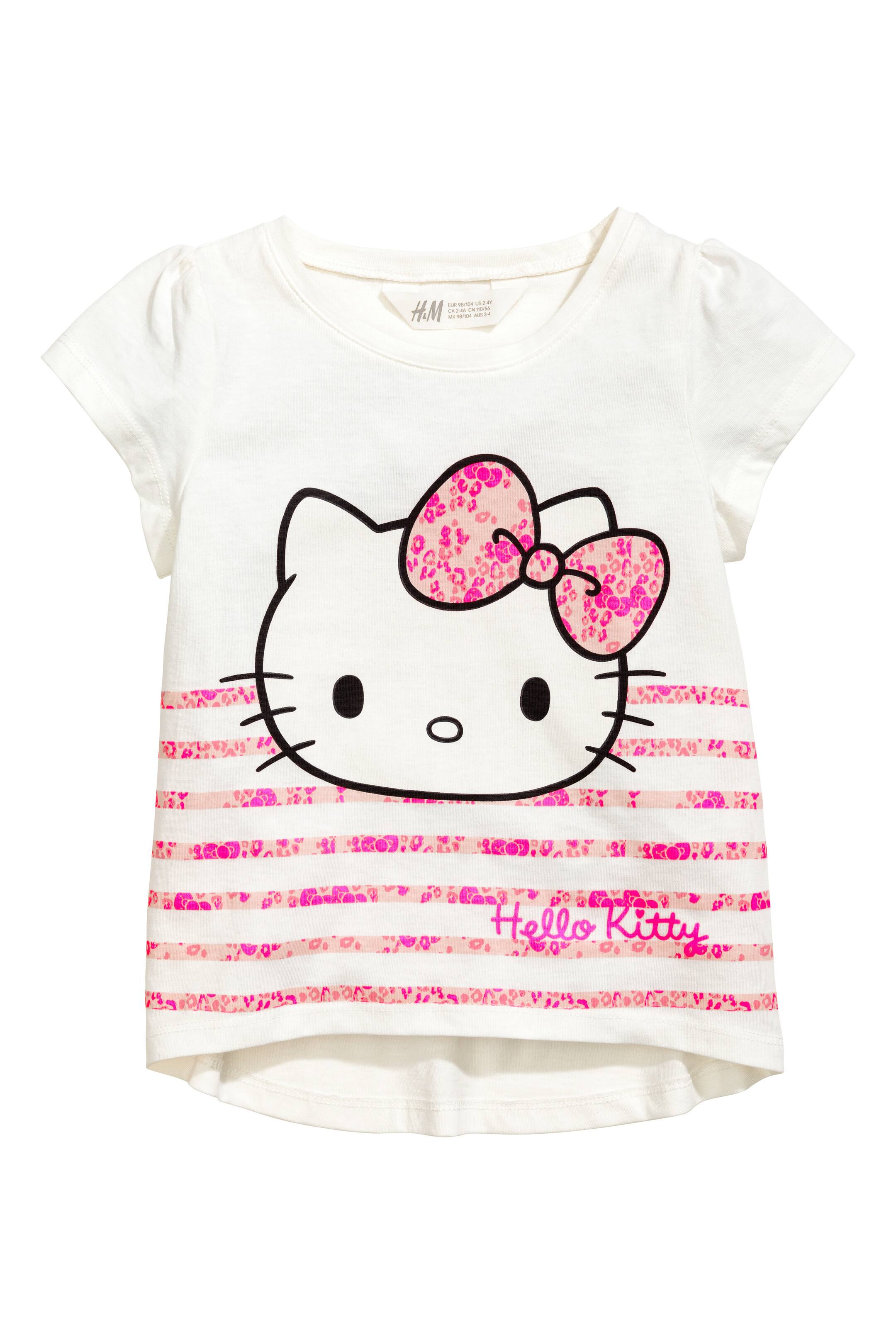 View larger image: 2-pack jersey tops - Pink/Hello Kitty - Kids | H&M GB 1