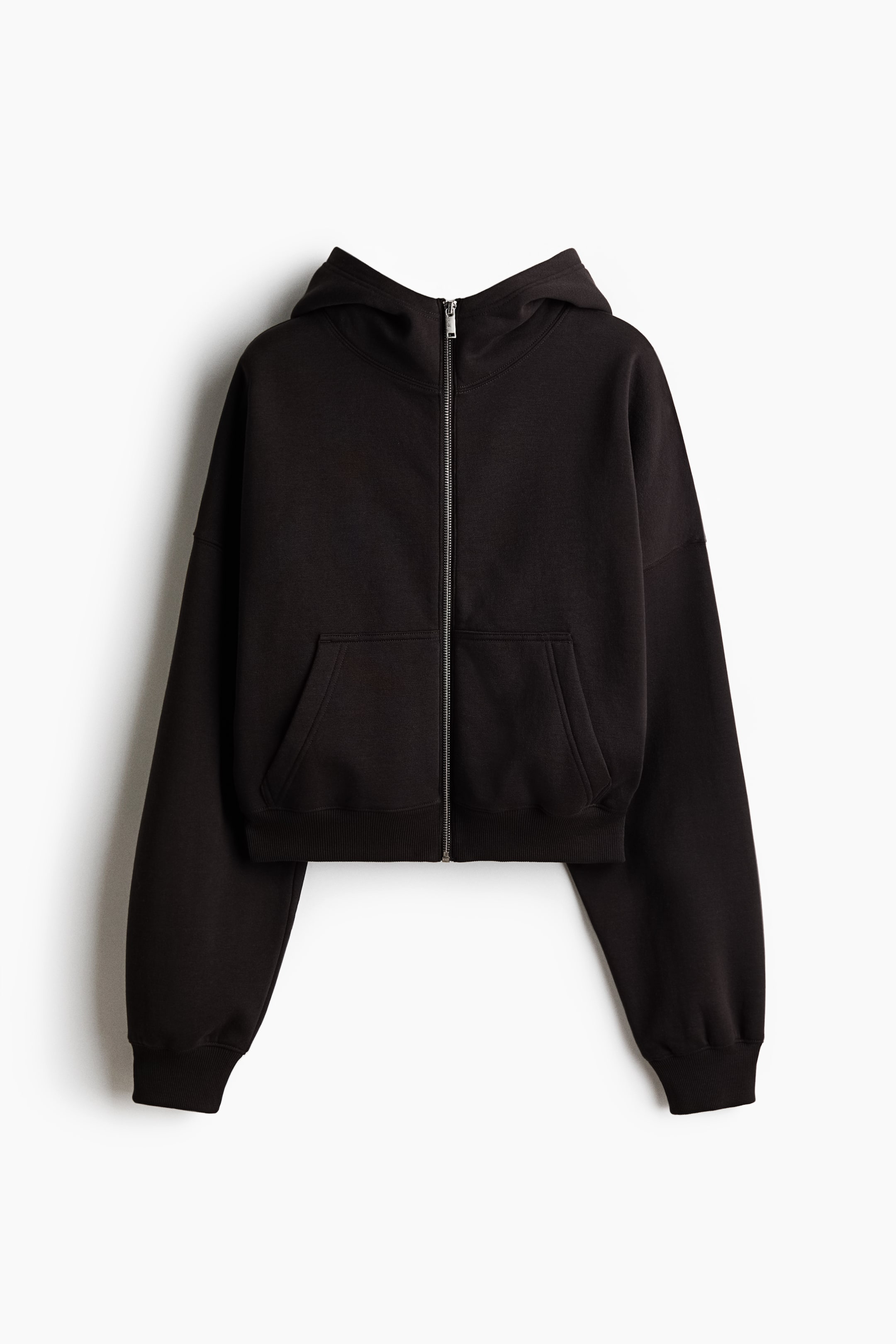 View larger image: Hooded Jacket - Black - Ladies | H&M US 4