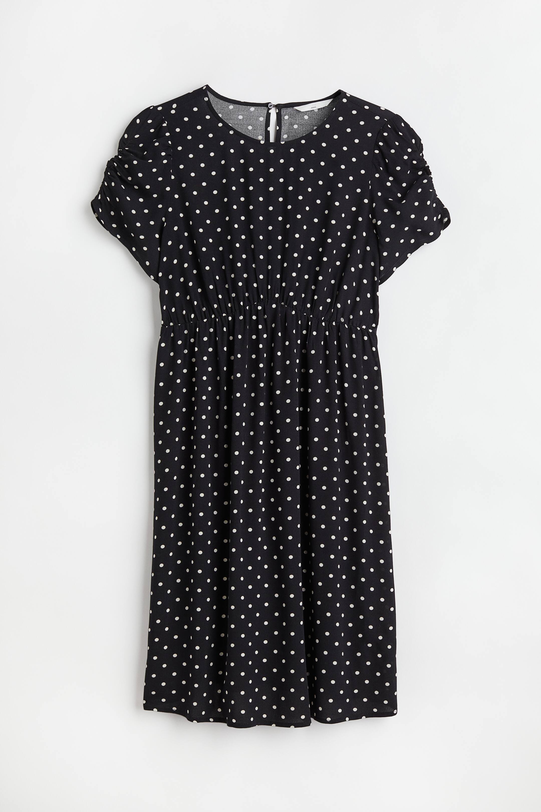 View larger image: MAMA Short dress - Black/Spotted - Ladies | H&M 1