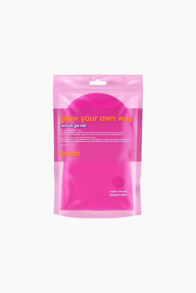 Glow Your Own Way Smooth Gel Mitt - Pink - 1