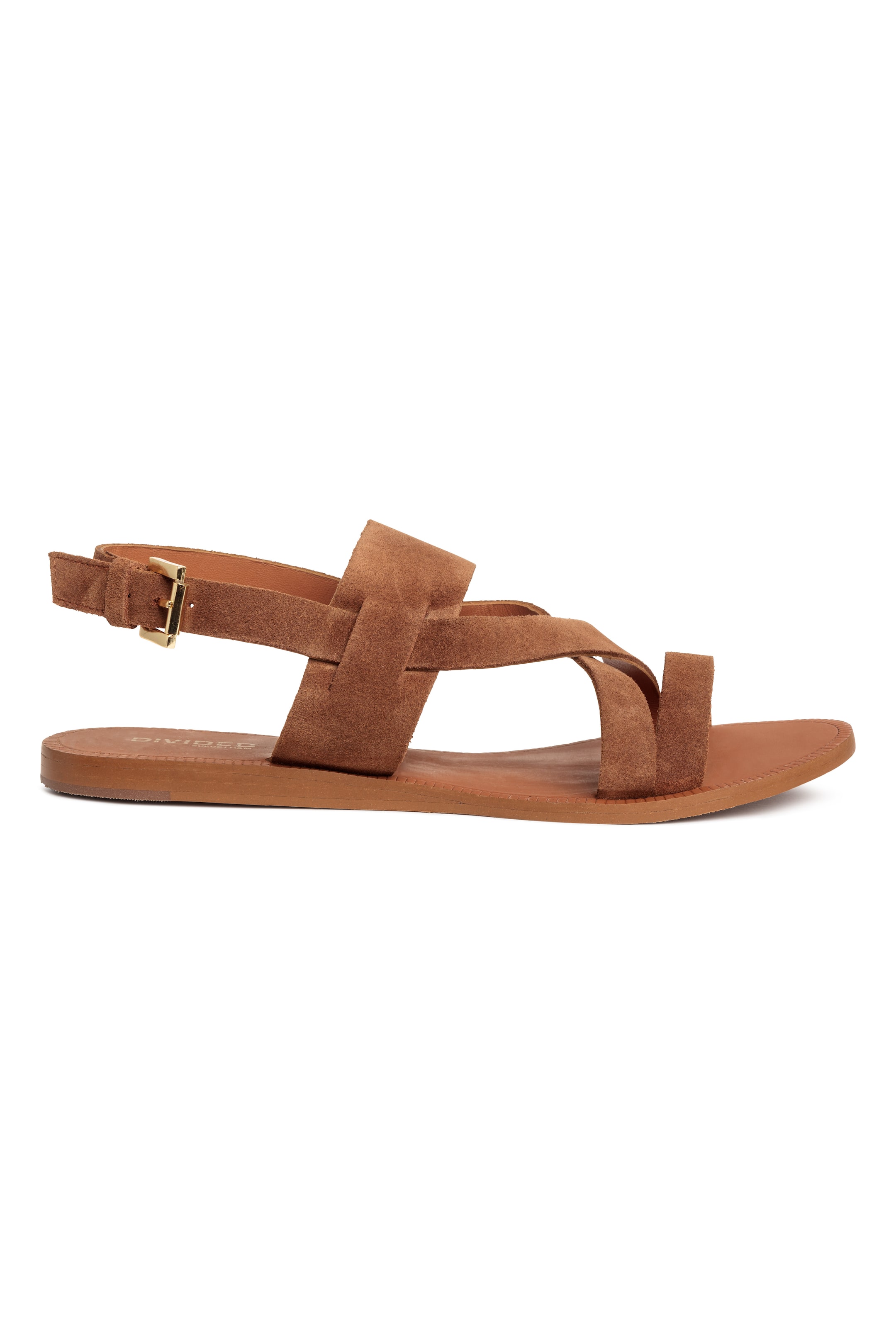 View larger image: Leather sandals - Camel - Ladies | H&M GB 1