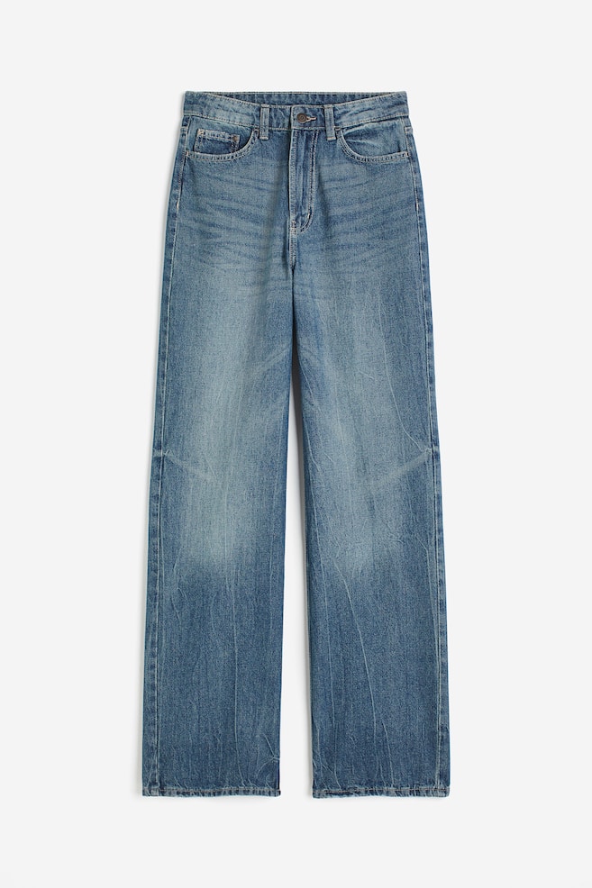 Wide Ultra High Jeans - Denimblå/Sort/Denimblå/Hvit/dc/dc - 2