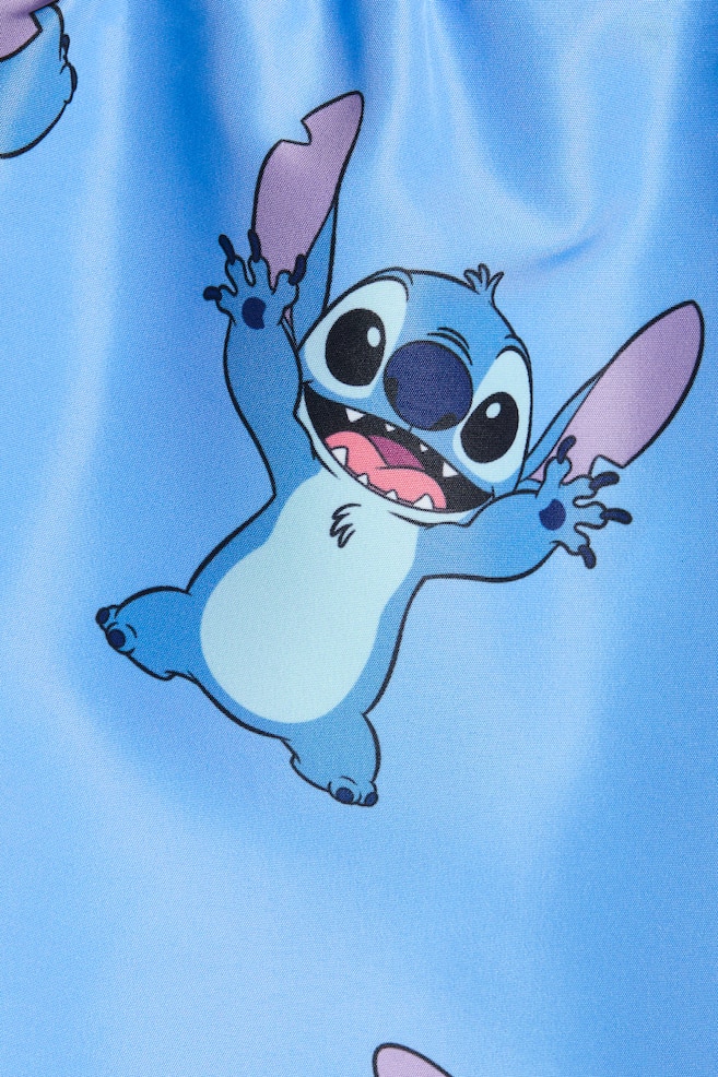 Printed swim shorts-Light blue/Lilo & Stitch - 2
