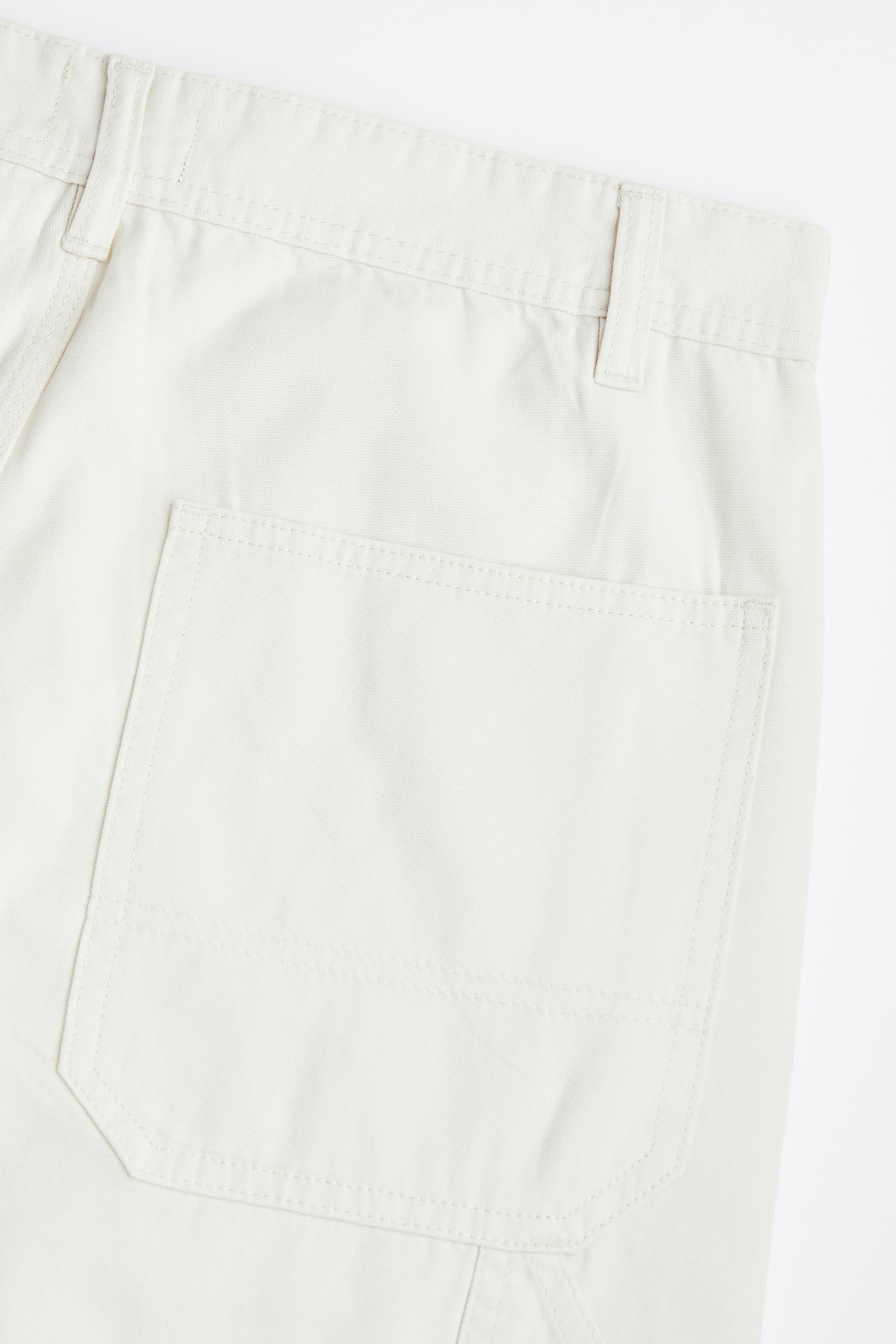 Relaxed Fit Worker trousers - Cream - 3